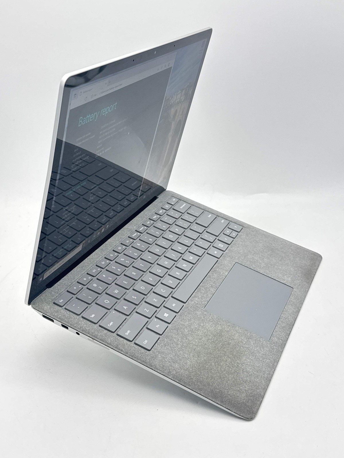 Microsoft Surface Laptop 2 1769 Core i5 8GB 256GB Platinum – Service Battery