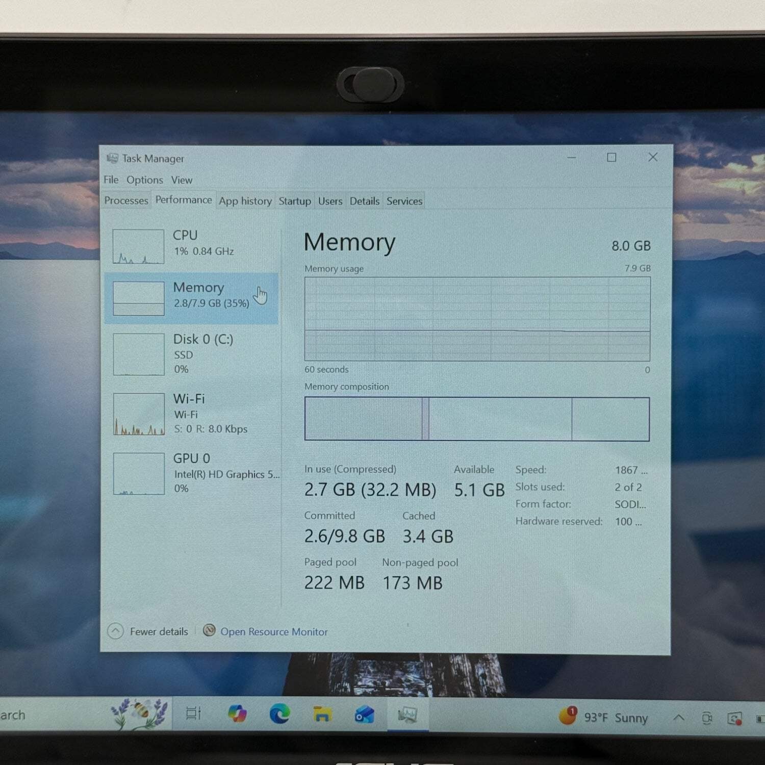 Asus Zenbook Flip UX360CA 13.3″ m3-6Y30 1.5GHz 8GB RAM 128GB SSD