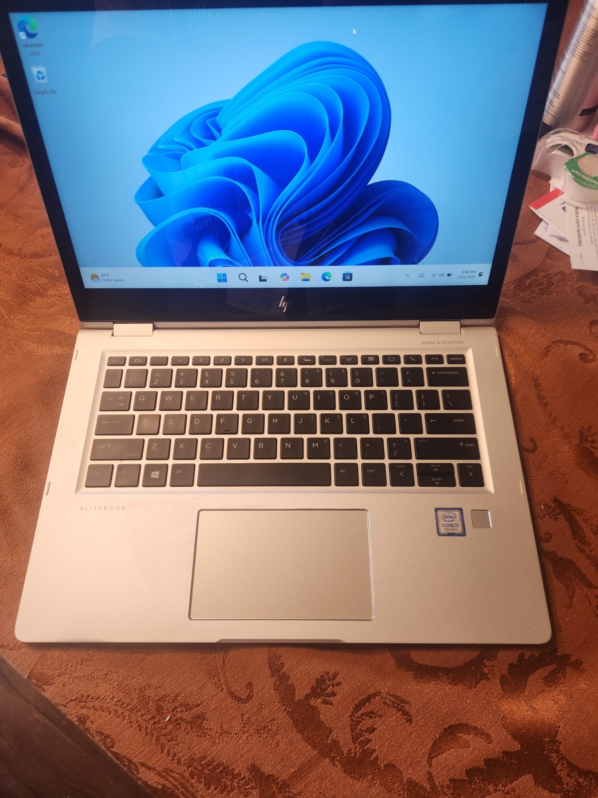 EliteBook x360 1030 G2 2-in-1 13.3″ (i5-7200u,2.GHz, 8GB 256GB) Win11 Pro+ Chrgr