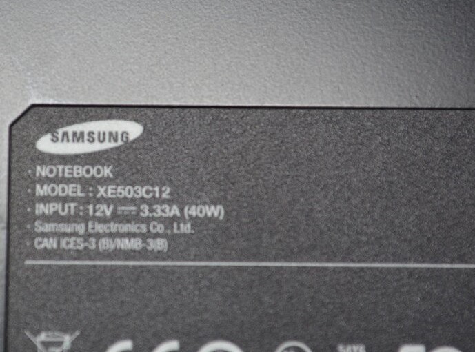SAMSUNG XE503C12 Chromebook EXYNOS 5 1.3GHz 4GB 16GB SEE NOTES