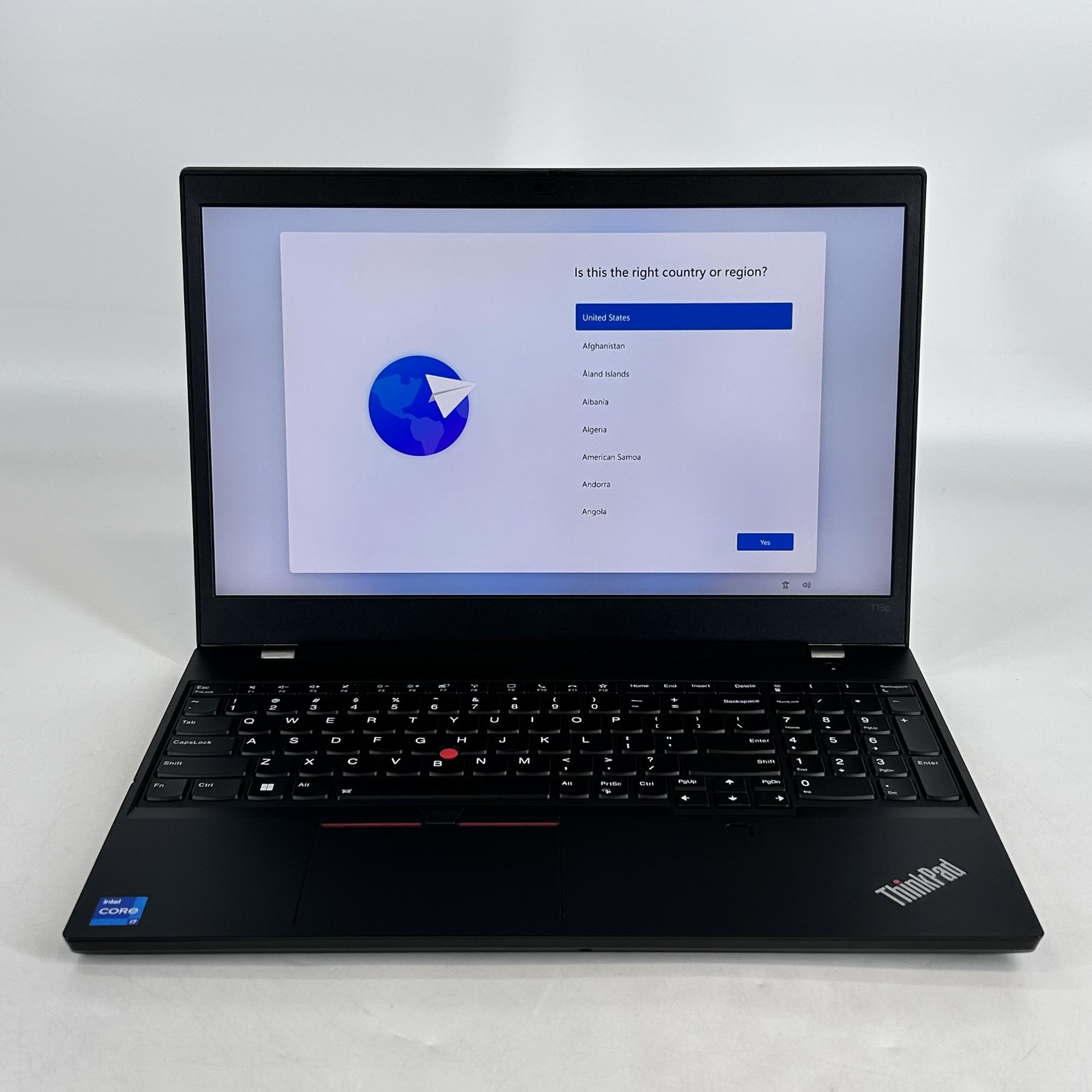 Lenovo ThinkPad T15p Gen 2 4K i7-11800H 2.30GHz 64GB 1TB GTX 1650 FRAME SPLIT