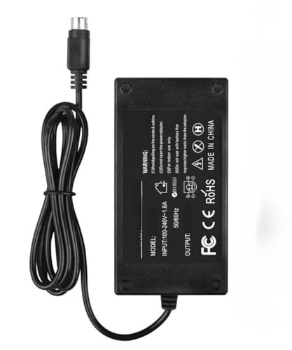Musstad 24V 6A 4-Pin AC/DC Adapter Charger for CD Data LP-2460 Power Supply