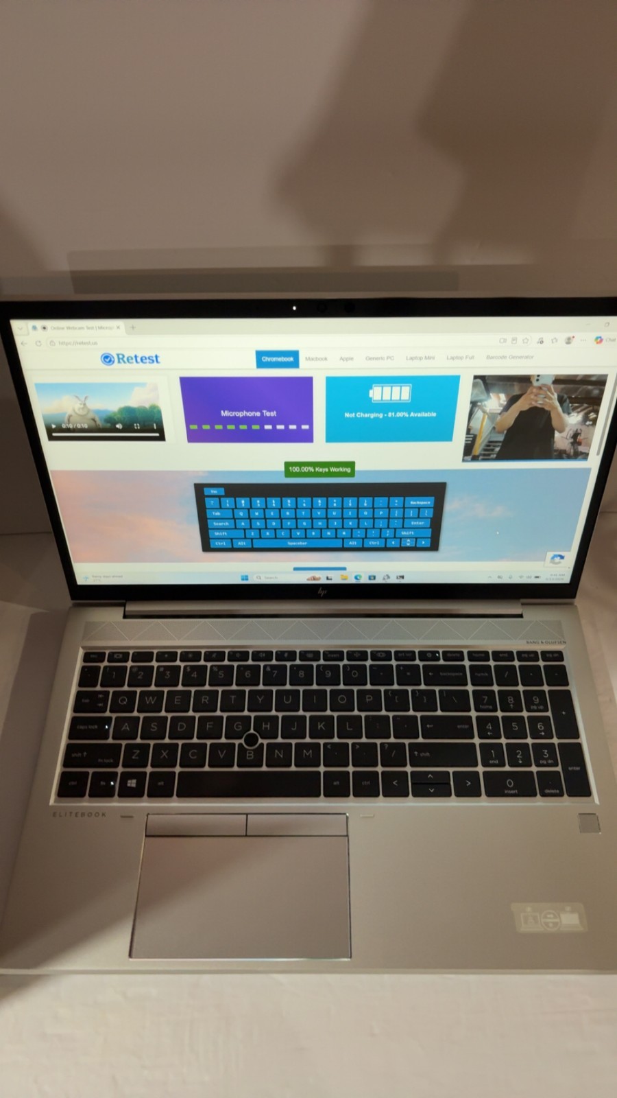 HP EliteBook 855 G7 AMD Ryzen 7 PRO 4750U 16GB 512GB SSD Touchscreen Win11 Pro