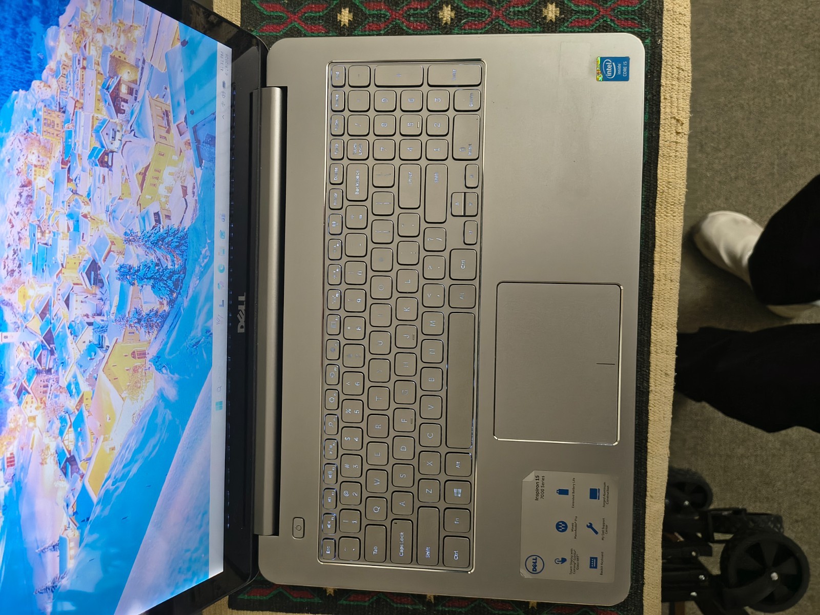 Dell Inspiron 15 7537 Touch Core i5-4200U@1.6GHz 12GB 256GB SSD BkLit KB Win11Hm