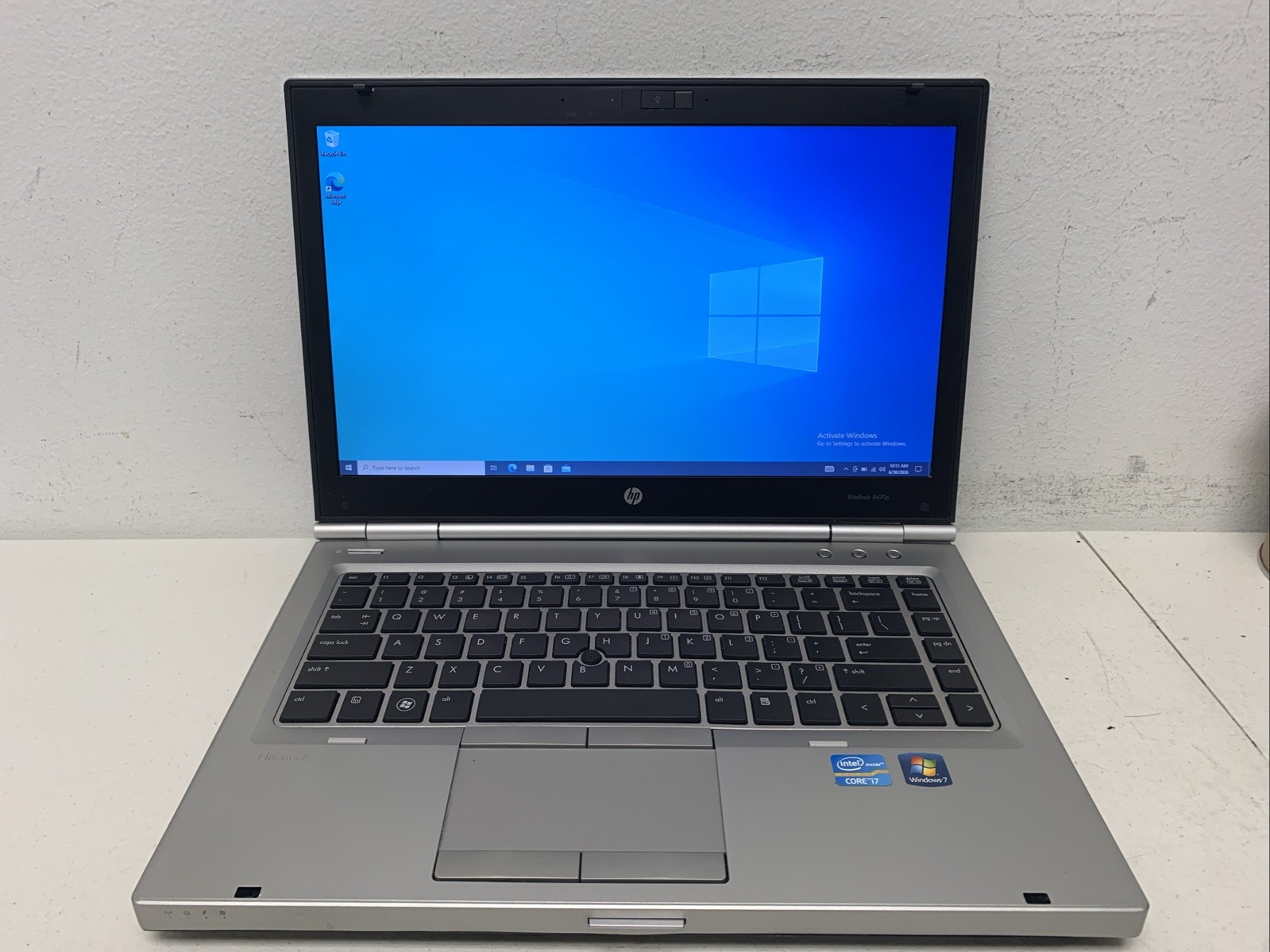 HP Elitebook 8470p i7-3520M 2.90GHZ 8gb Ram 128gb SSD Wind 10 Pro Read Descrip