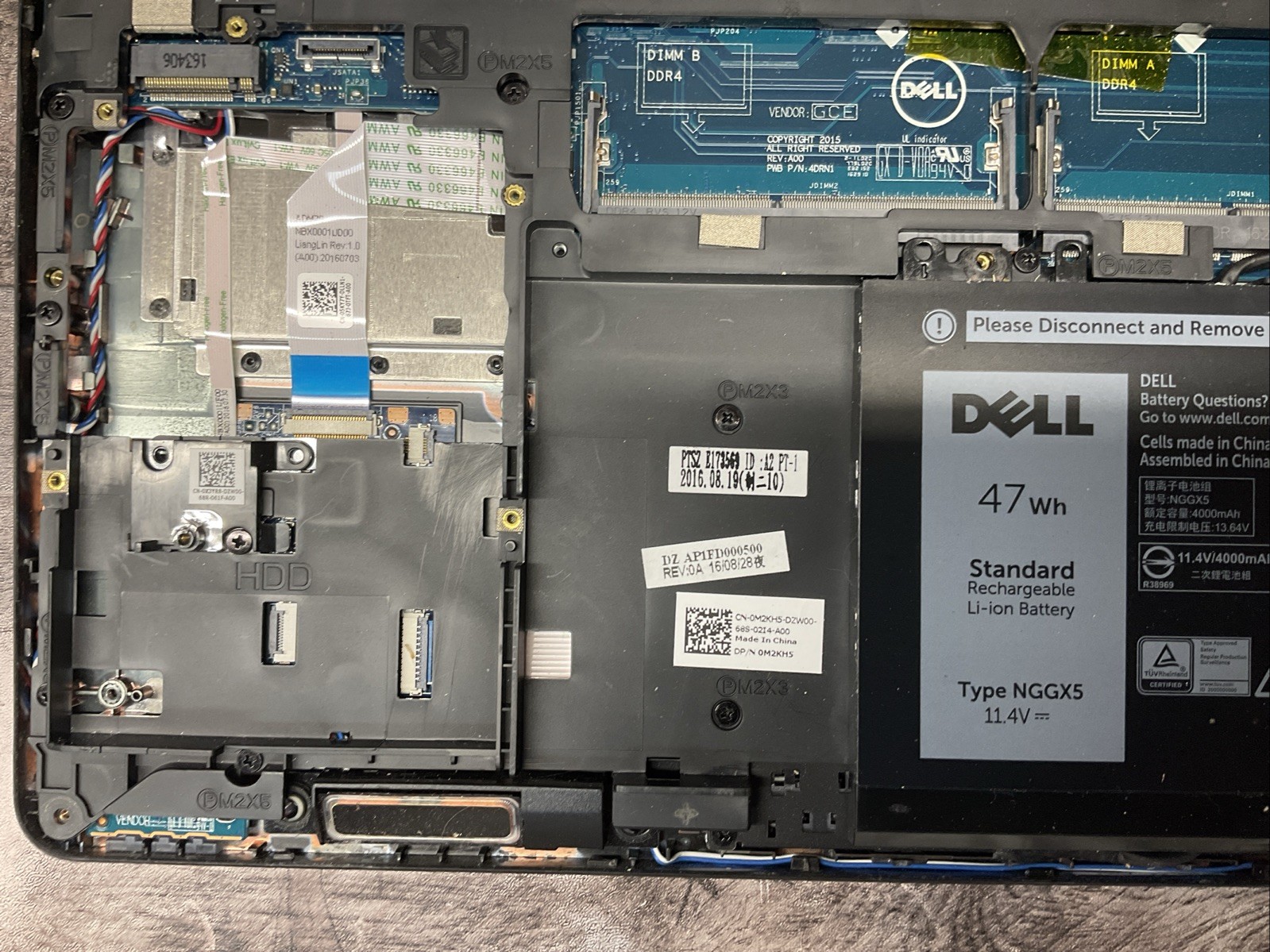 Dell Latitude E5470 / Intel Core i5 6th Gen / BIOS Unlocked / Parts Repair / J6