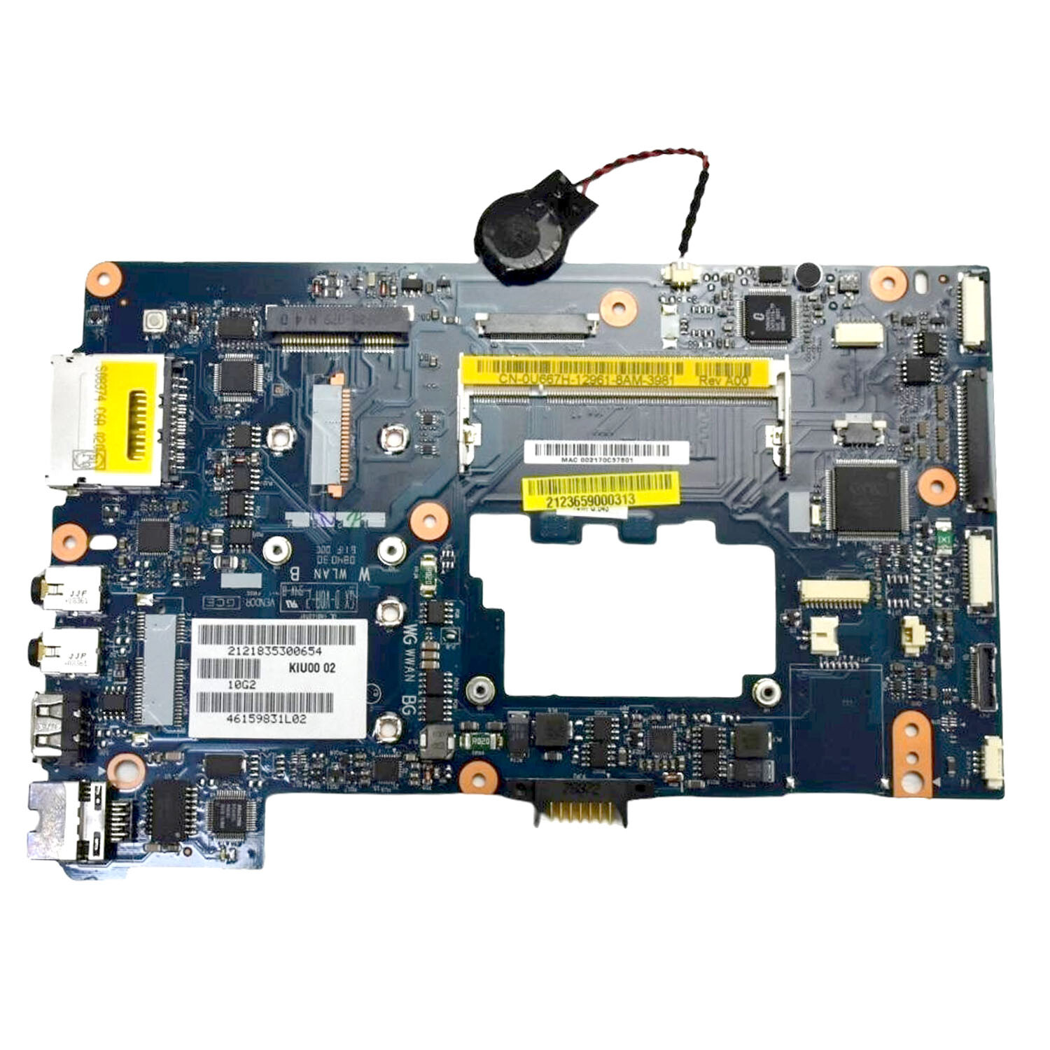 OEM Dell Inspiron 12 1210 Series Laptop Mini Motherboard U667H CN-0U667H