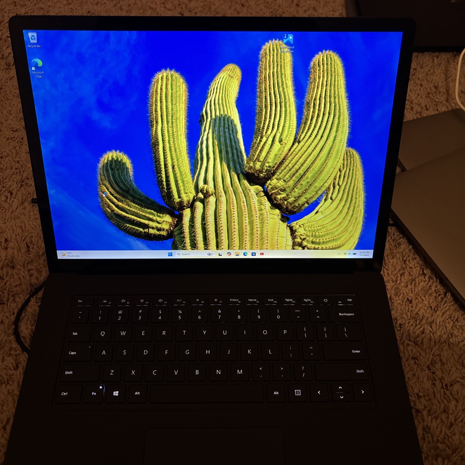 Microsoft Surface Pro Surface 3 15in Wi-Fi Ryzen 5 8GB 238GB SSD Black