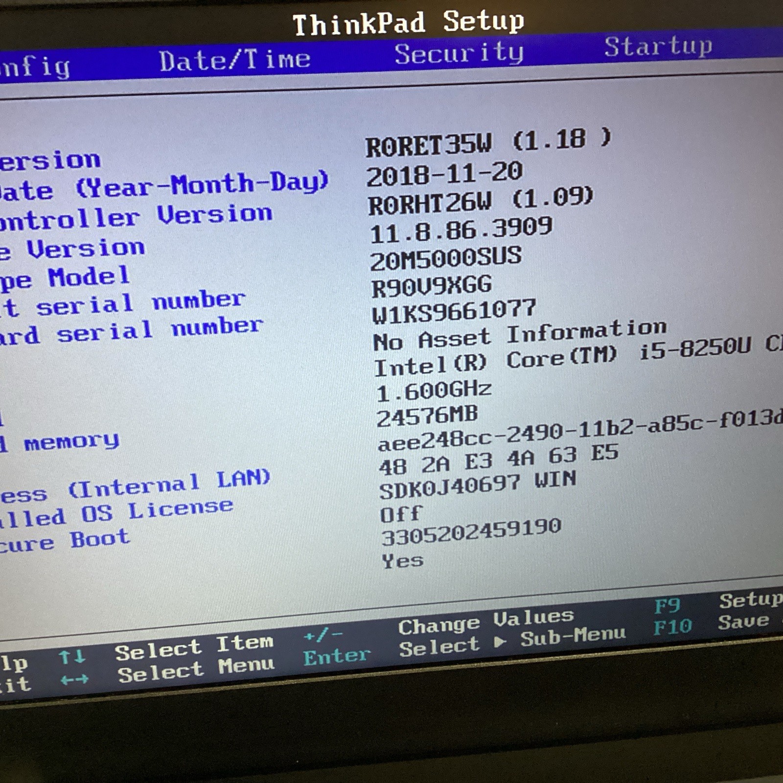 Lot of 5 Lenovo ThinkPad L380 i5-8250U@1.60GHz 4)8GB 1)24GB RAM 256GB SSD No OS