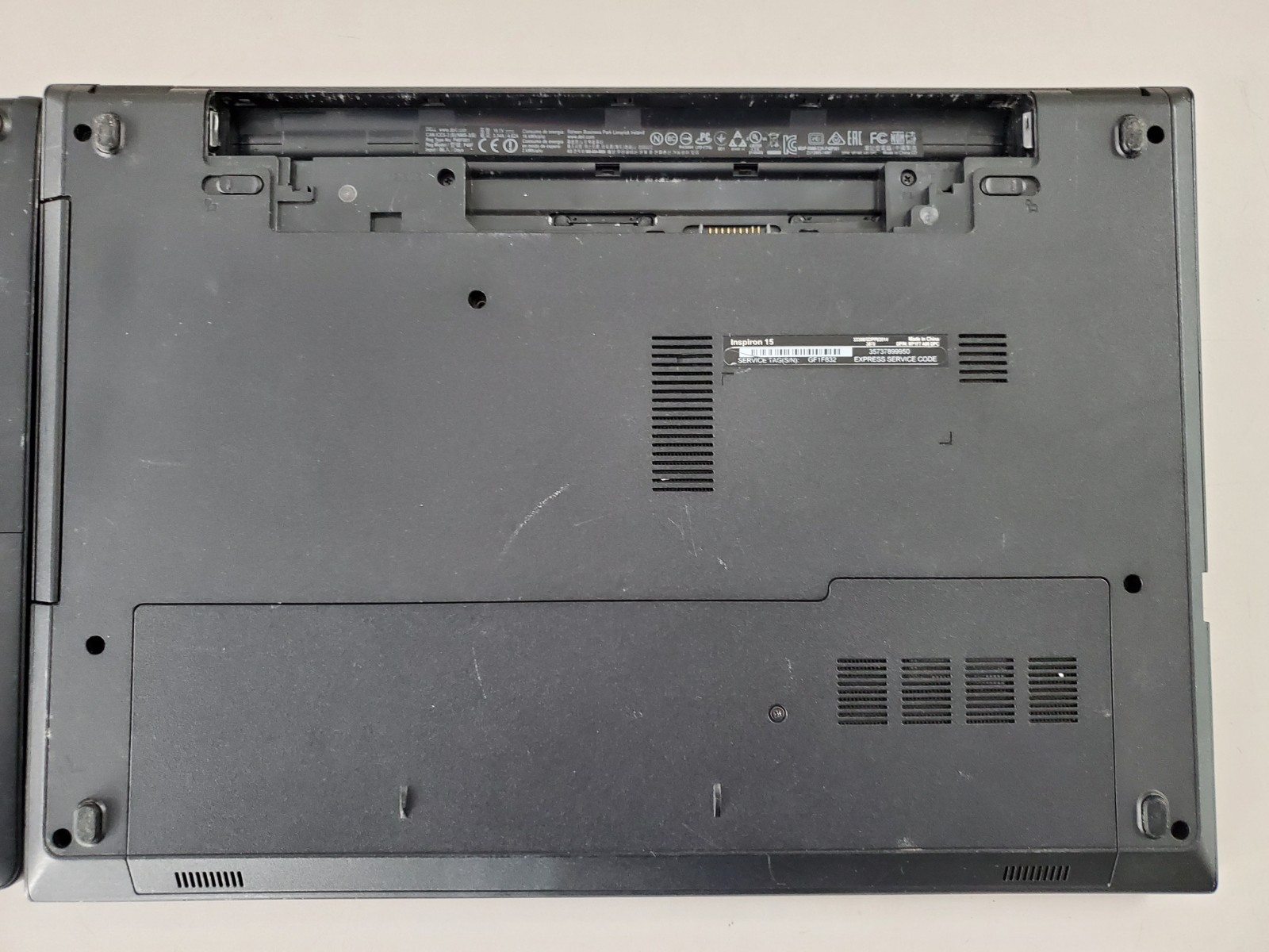 (Lot of 2) Dell Laptops 15.6″ i3-5005U 4-8GB RAM No HD/ OS *BIOS* | C798*