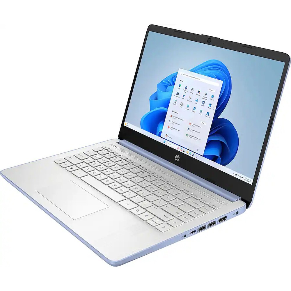 HP 14-DQ6012DX 14″ Laptop Intel N150 4GB RAM 128GB SSD WiFi 6 Windows 11 Blue