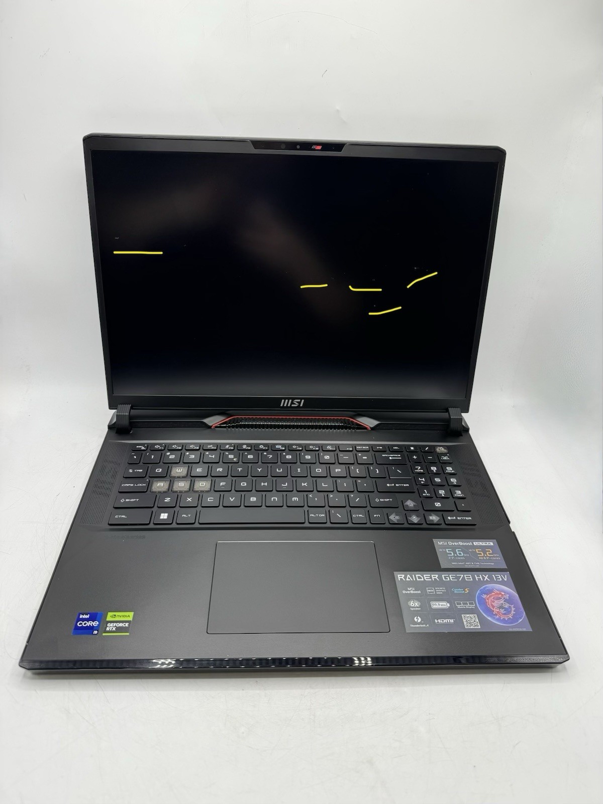MSI Raider GE78 HX 13V Gaming Laptop – i9-13980HX – RTX 4070 – 32GB RAM –2TB SSD