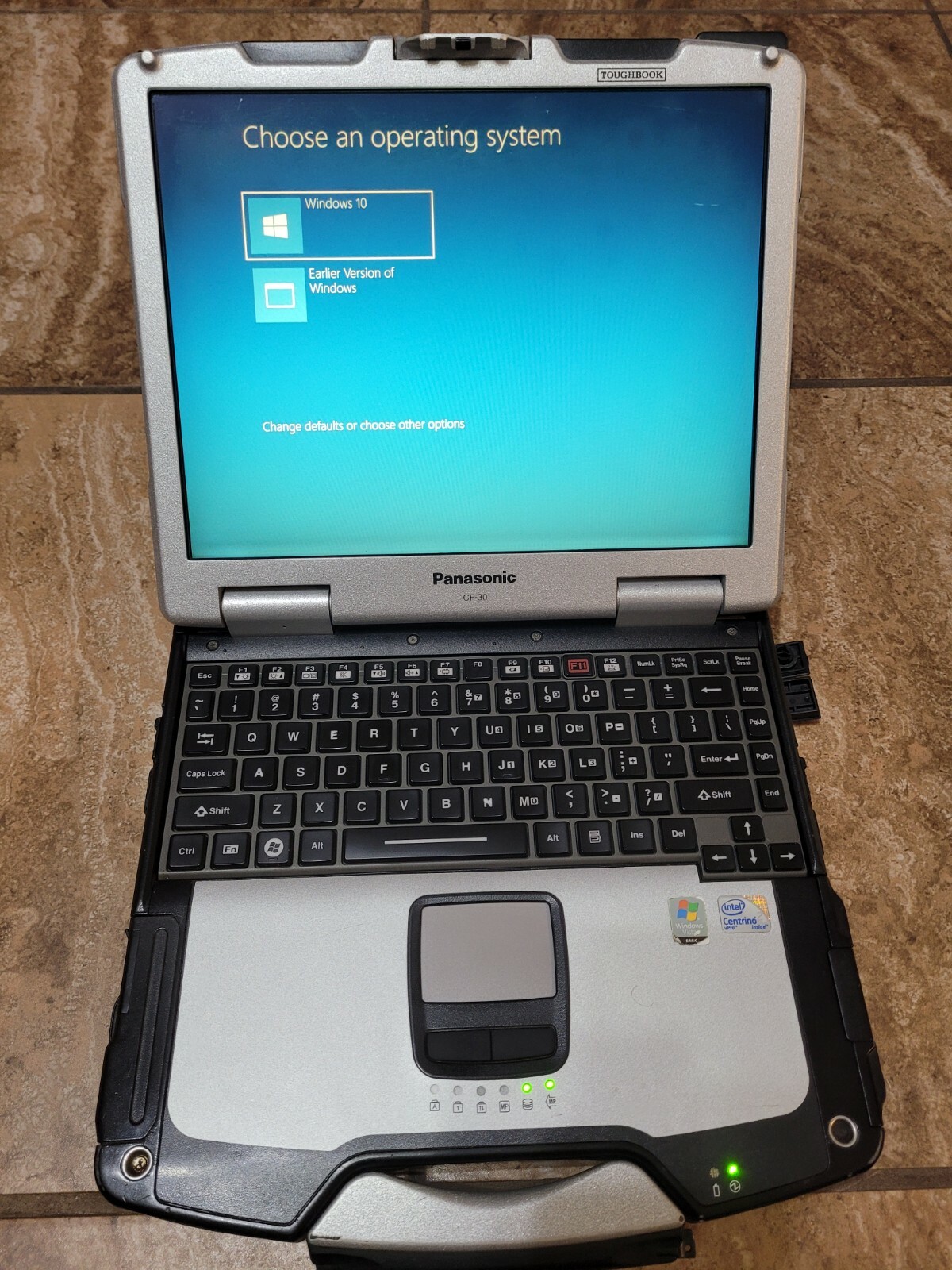 PANASONIC TOUGH CF30 MK3 GPS✔️DUAL BOOT /XP & WIN10P64✔️BACKLIT✔️500GB✔️4GB/