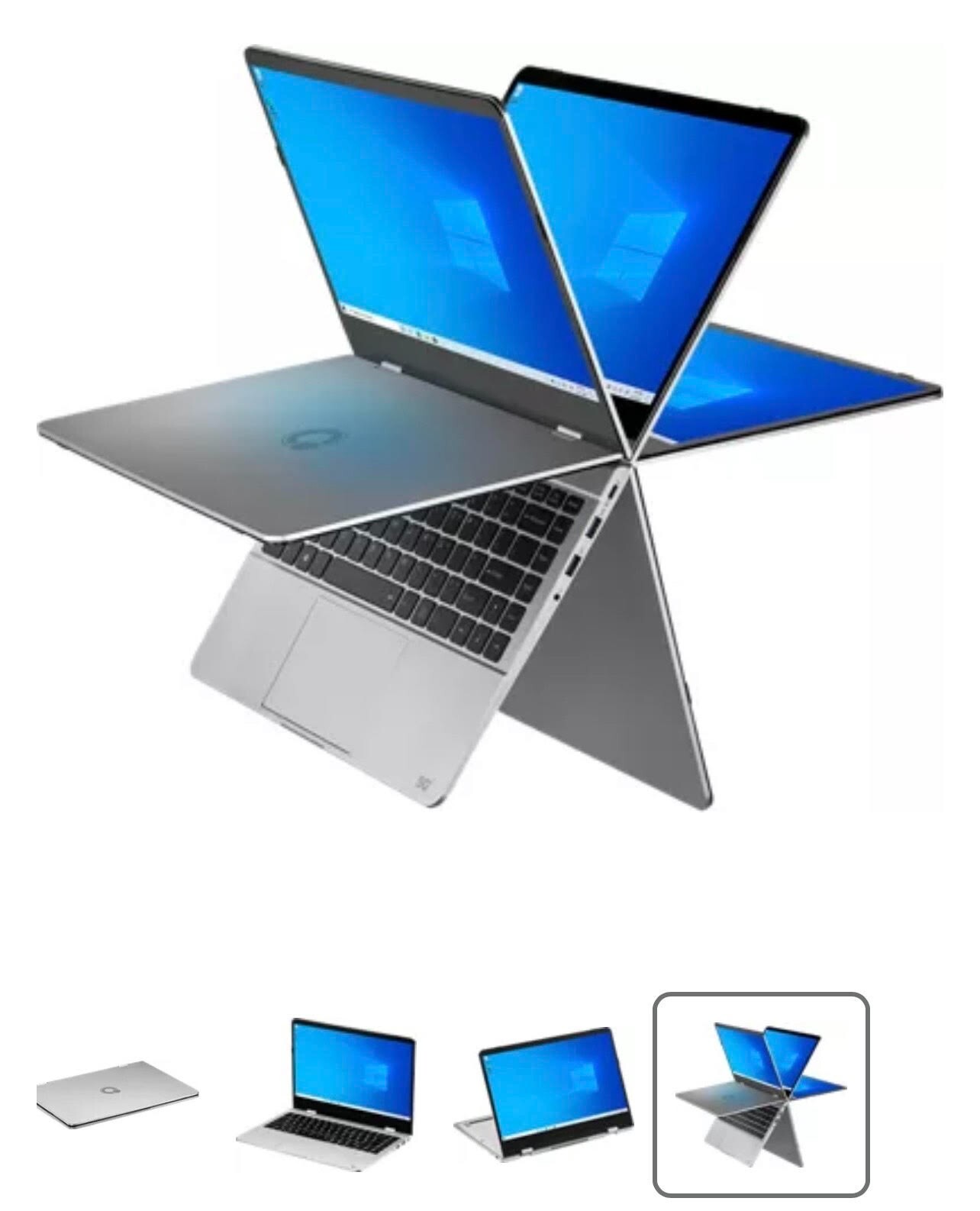 Orbic Airsurf Touchscreen Laptop With TikTok Installed 256GB Core i3 Windows 11