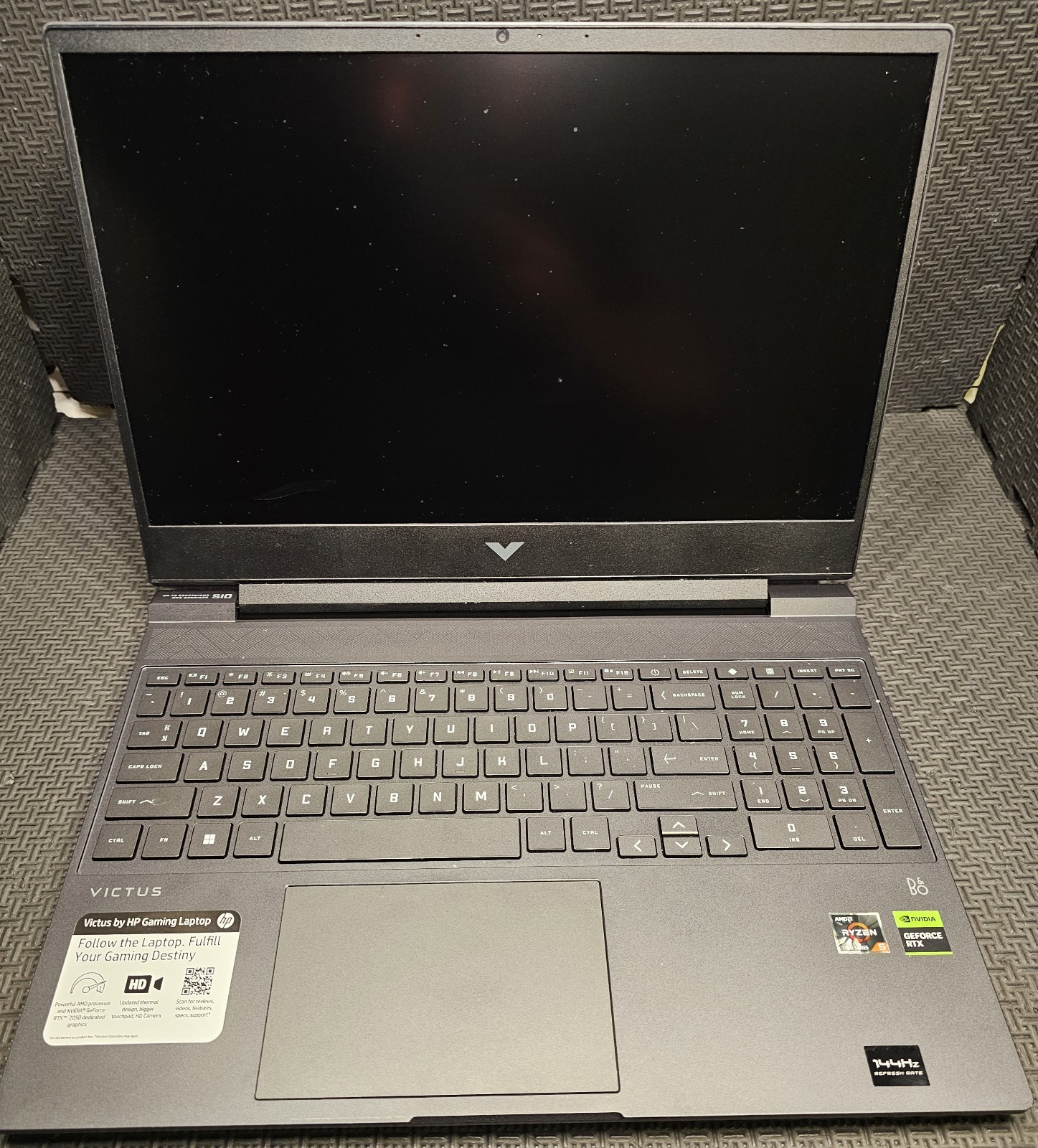 HP Victus 15-FB1013DX 15.6″ Ryzen 5 7535HS 3.3GHz 8GB DDR5 512GB NVME RTX 2050