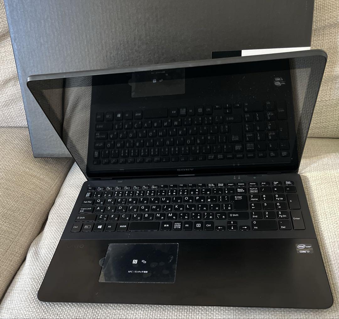 SONY VAIO Fit15 SVF15A19CJB Core i7 3537U 8GB 128GB(SSD) Win10 Home