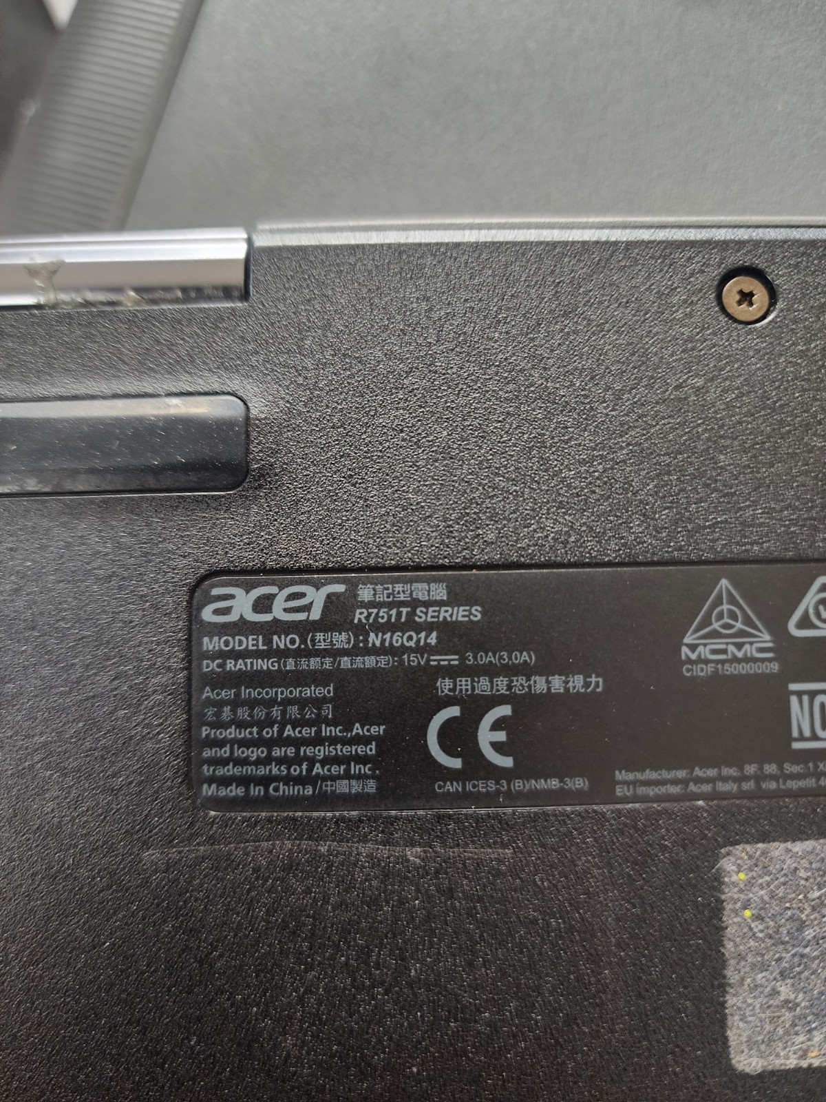 Acer Chromebook Spin 11 R751TN-C5P3 (11.6″ Touch, Intel 1.1Ghz, 4GB, 32GB SSD)