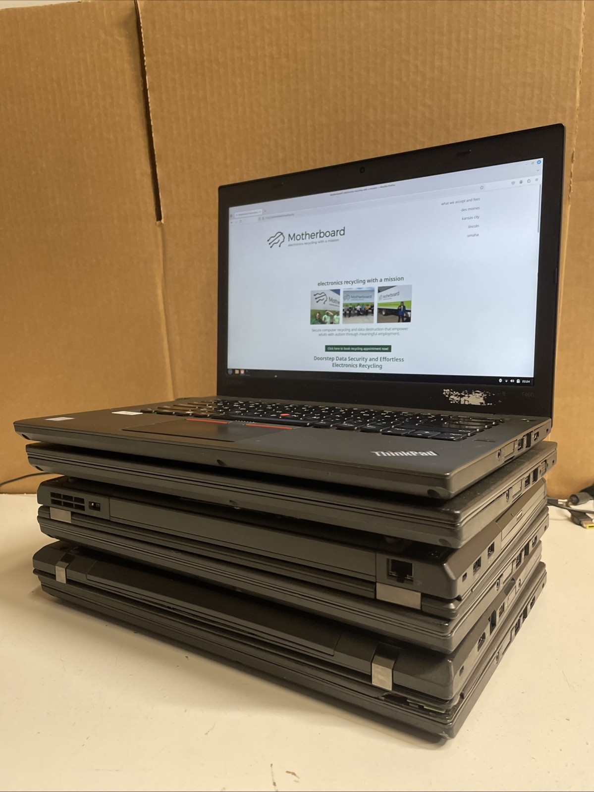 Lot of 6 Lenovo ThinkPad T Series | T450 / T460 / T440p | i5 Processors