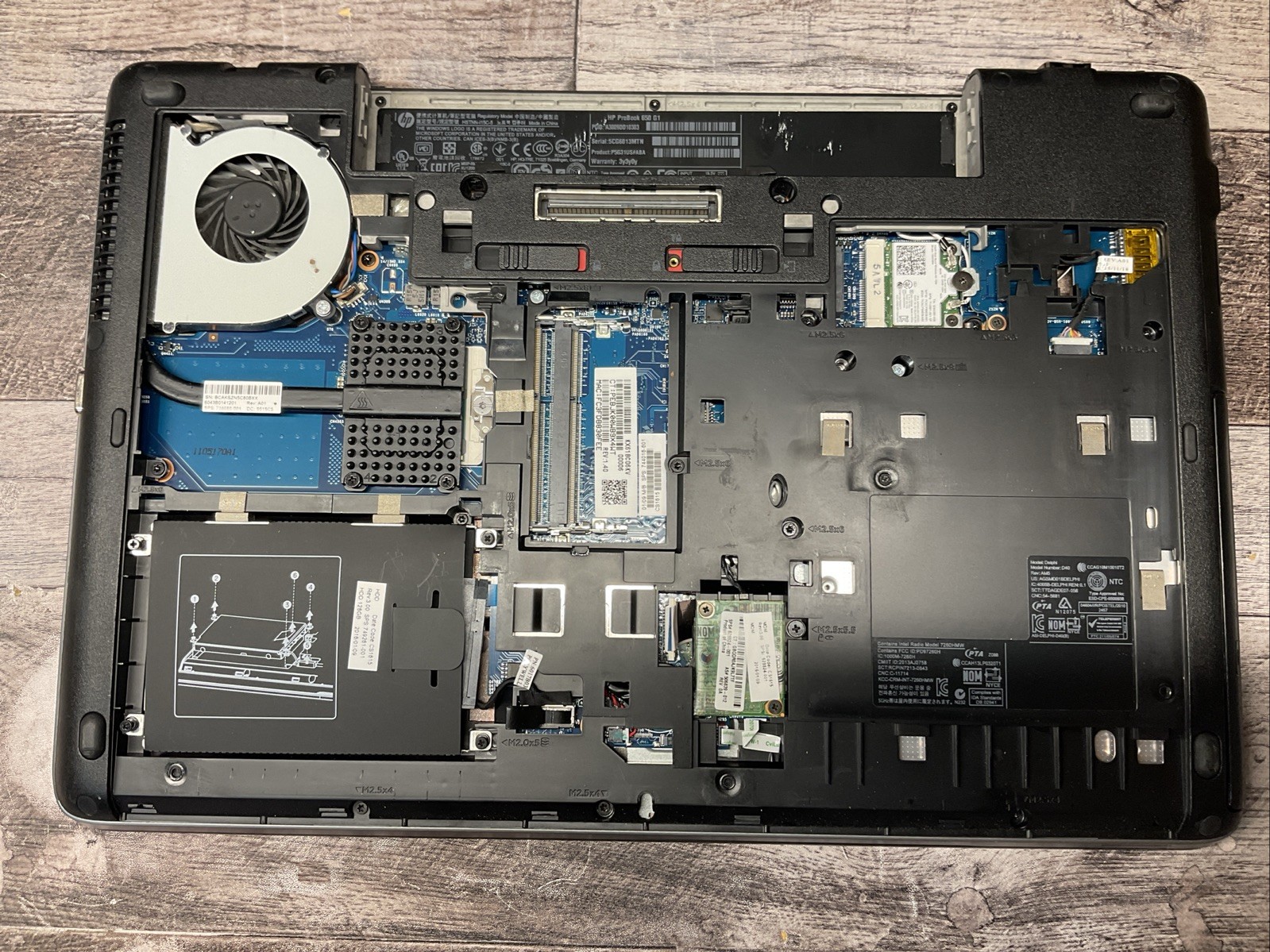 ProBook 650 G1 / i5 4th / No RAM Laptop Notebook PC / M5