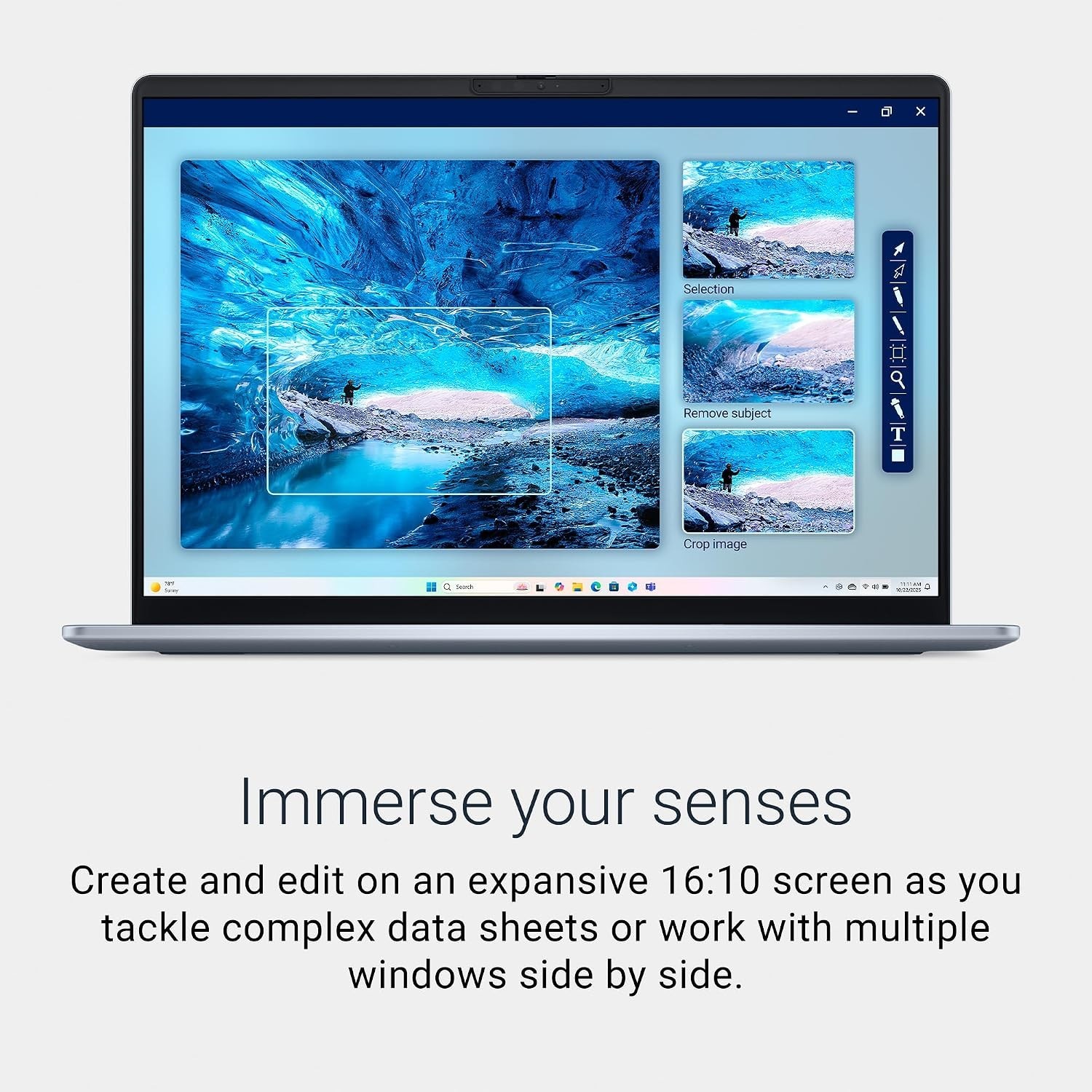 Dell 16 Plus Laptop DB16250-16.0-inch 16:10 2.5K (2560×1600 LDB16250-7562BLU-PUS