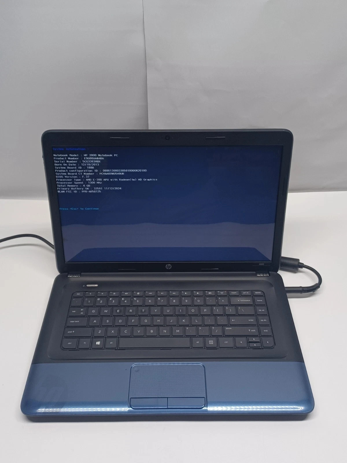 LOT OF 4 | Mixed HP Notebook Laptops
