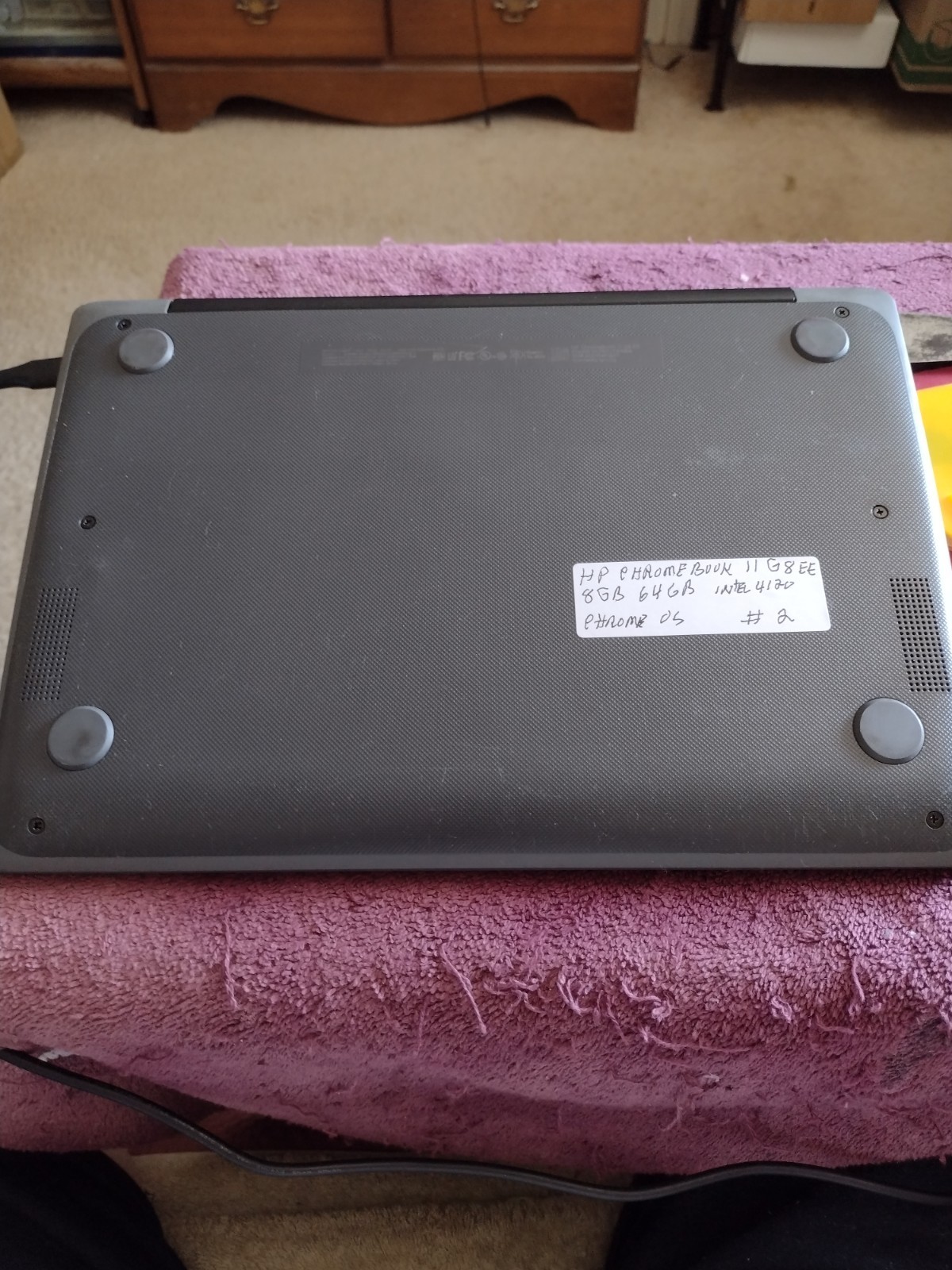 HP Chromebook 11 G8 EE 11in N4120 8gb 64gb eMMC Chrome OS NICE CLEAN VERY RARE