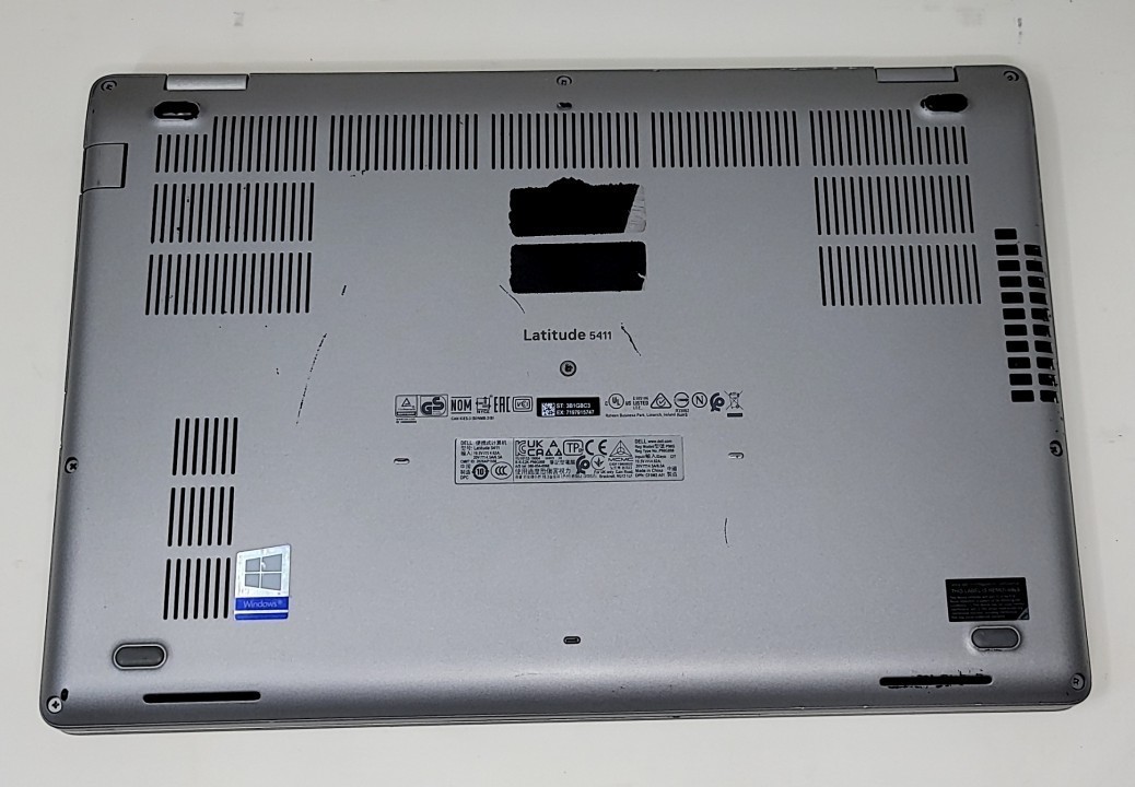DELL LATITUDE 5411 Laptop Intel Core I5-10400H 8GB 256GB SEE NOTES