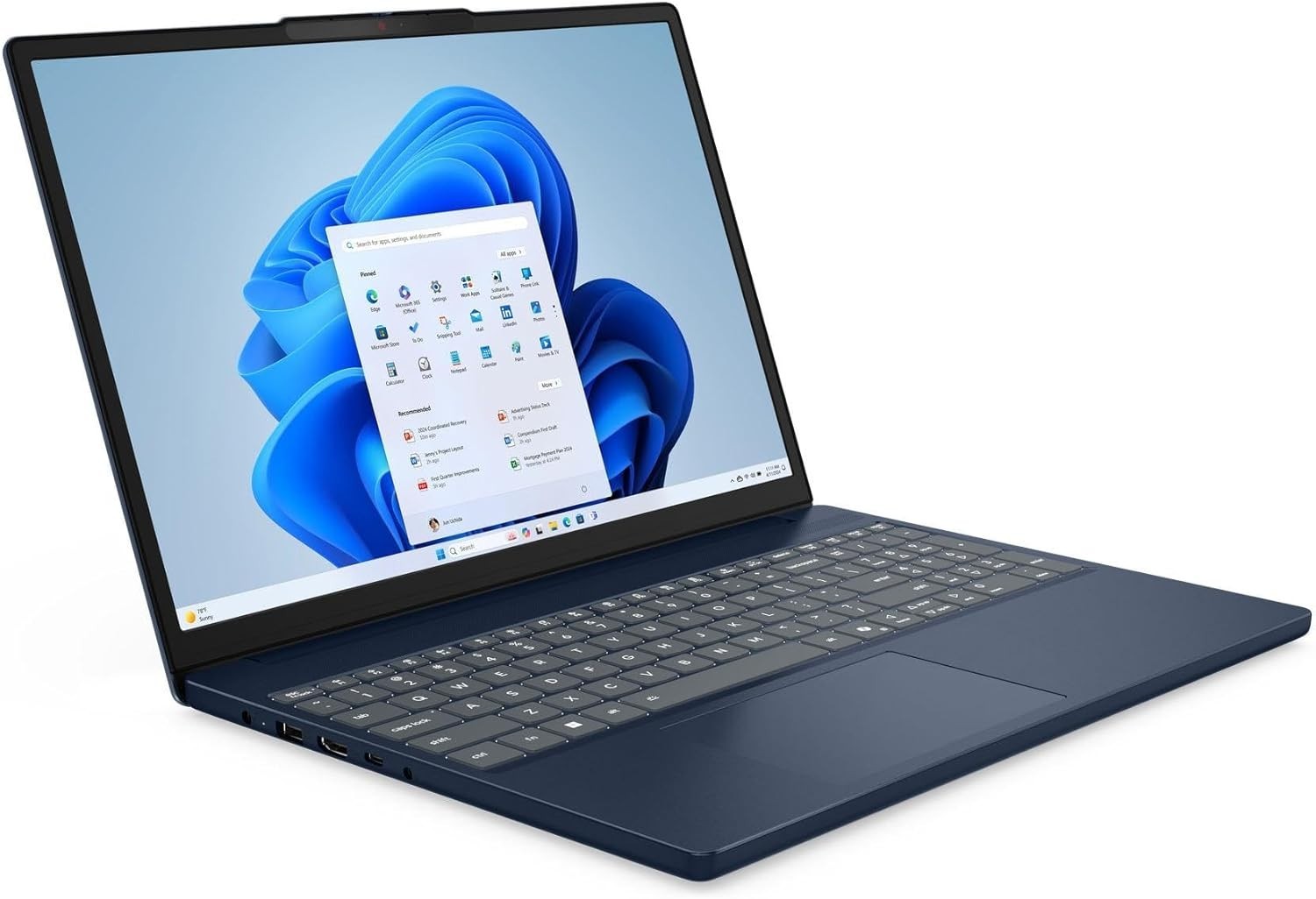 Lenovo IdeaPad Slim 3 15.3″ IPS Touch Laptop AMD Ryzen 5 8540U 8GB RAM 256GB SSD