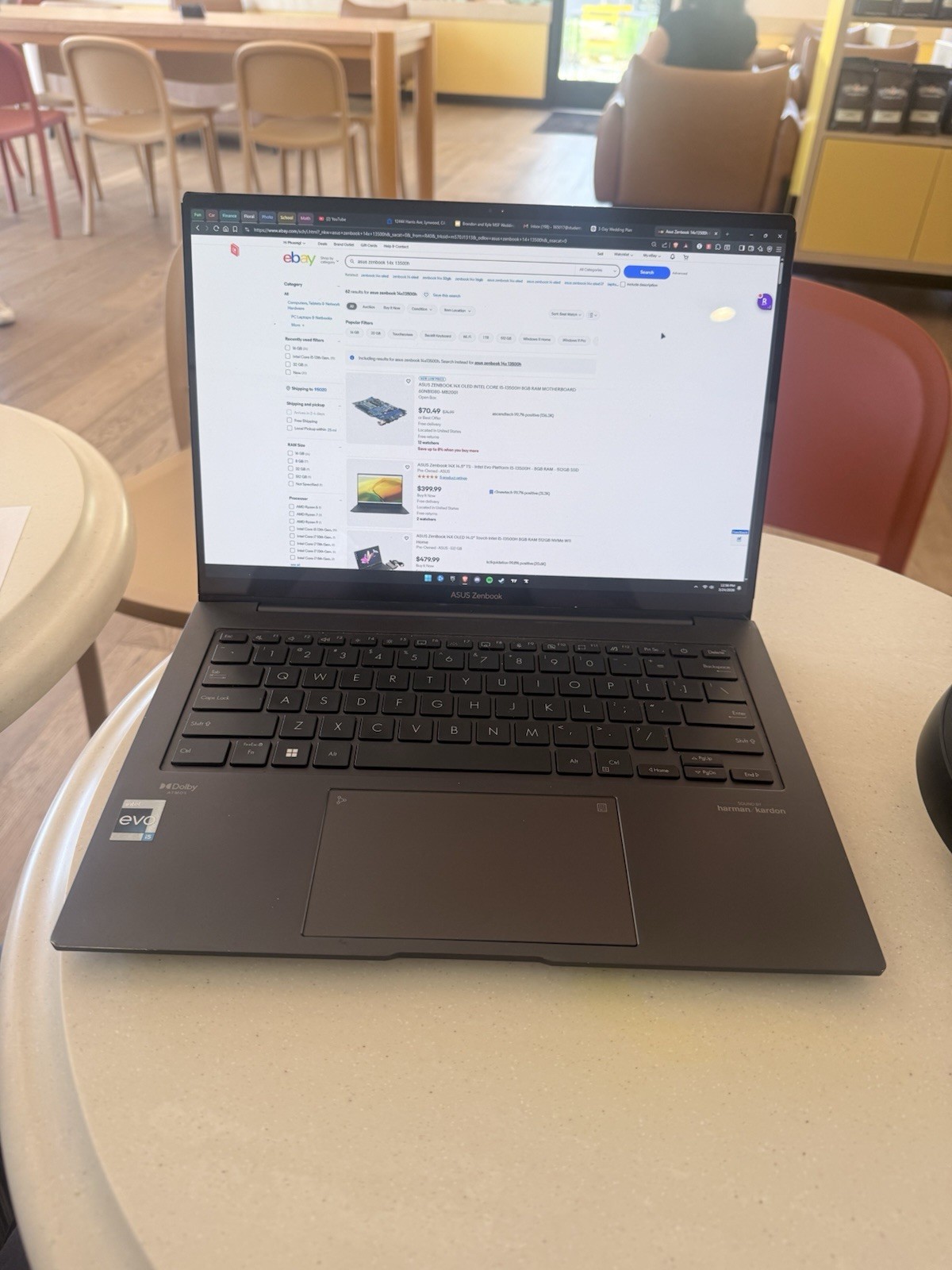 ASUS Zenbook 14X 14.5″ TS – Intel Evo Platform i5-13500H – 8GB RAM – 512GB SSD