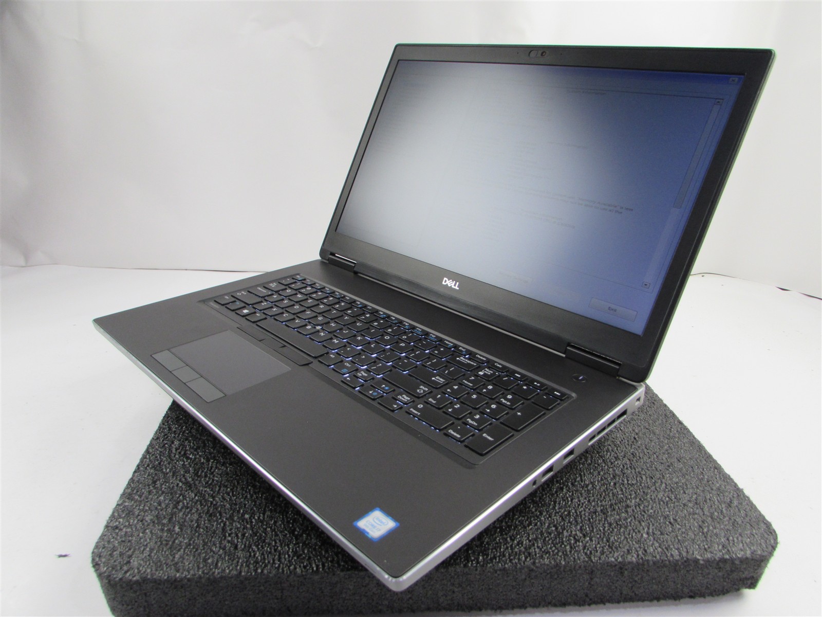 DELL PRECISION 7740 17.3″ I7-9750H NO SSD 64GB RAM NVIDIA RTX 4000 NO O.S