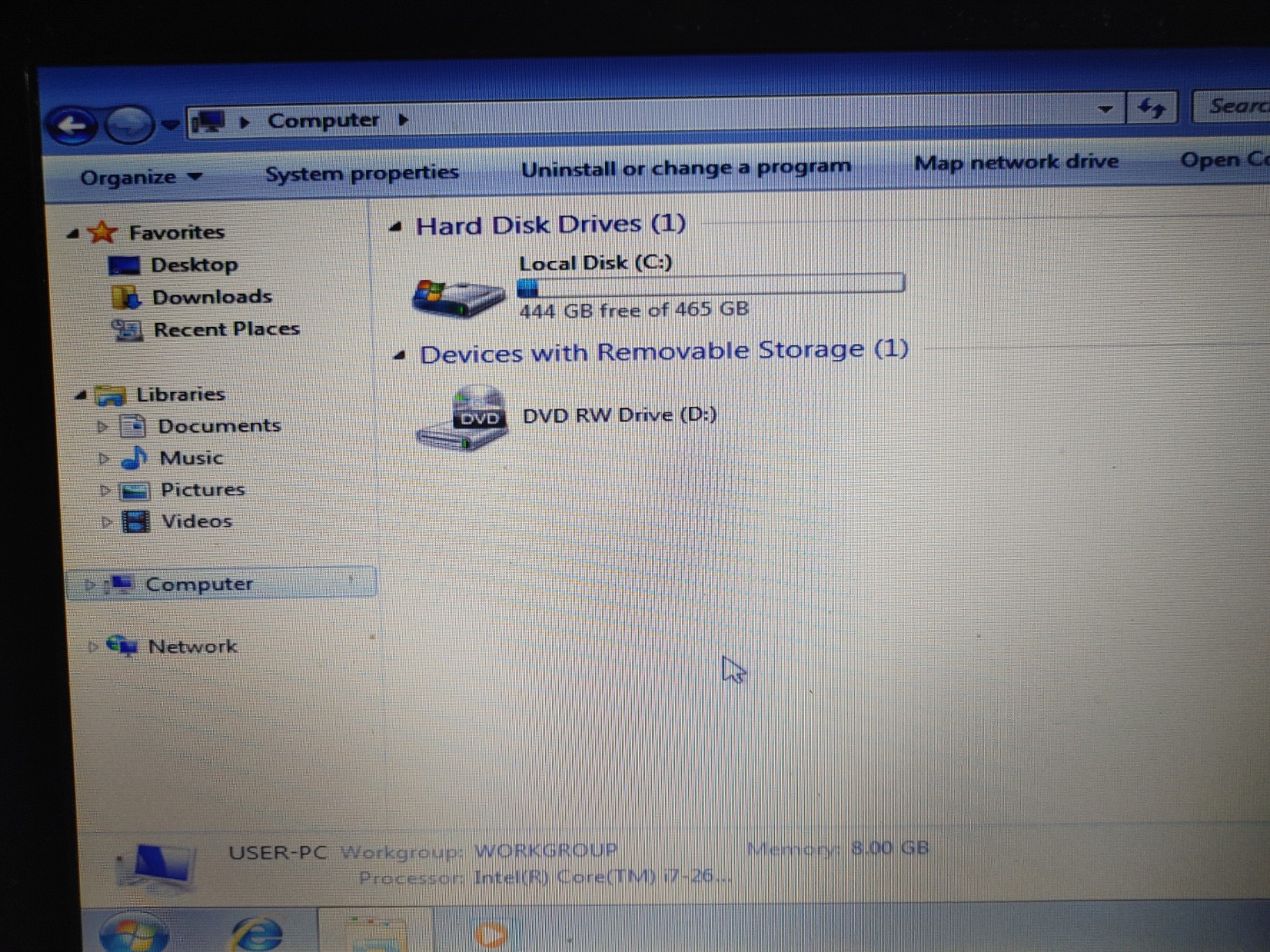 Lenovo Ideapad Y570 Laptop i7-2670QM, 8GB, 500GB, Win7