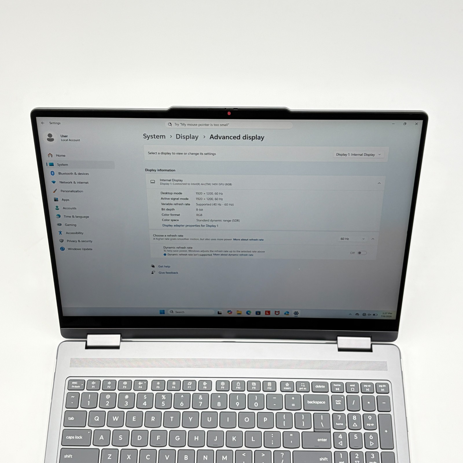 Lenovo Yoga 7 16″ 2-in-1 (16ILL10) – Ultra 7 256V, 16GB Ram, 1TB SSD, W11H