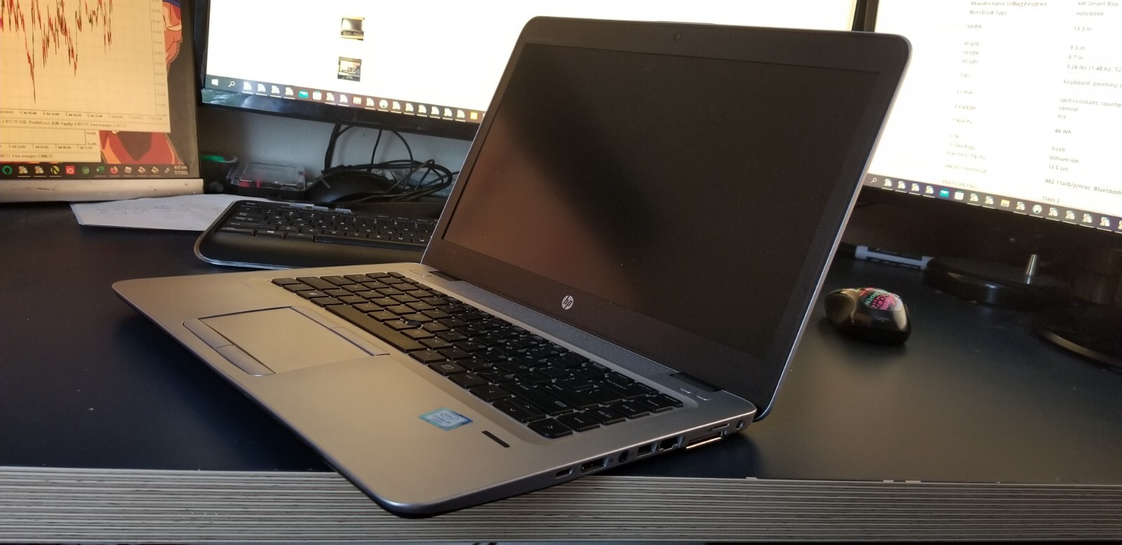HP EliteBook 840 G3 14in. (256GB, Intel Core i5 6th Gen., 3GHz, 8GB) Notebook/La