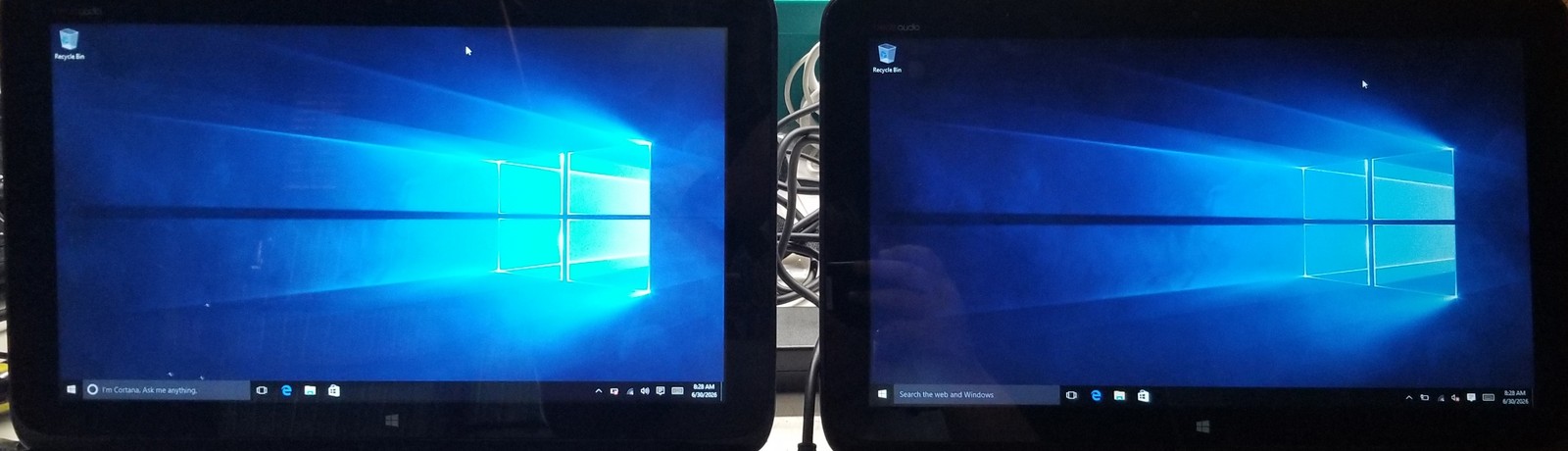 Lot of 2 HP Split x2 i3-3229Y @ 1.40GHz 4GB 128GB SSD WIN 10 HOME BAD BATTERY