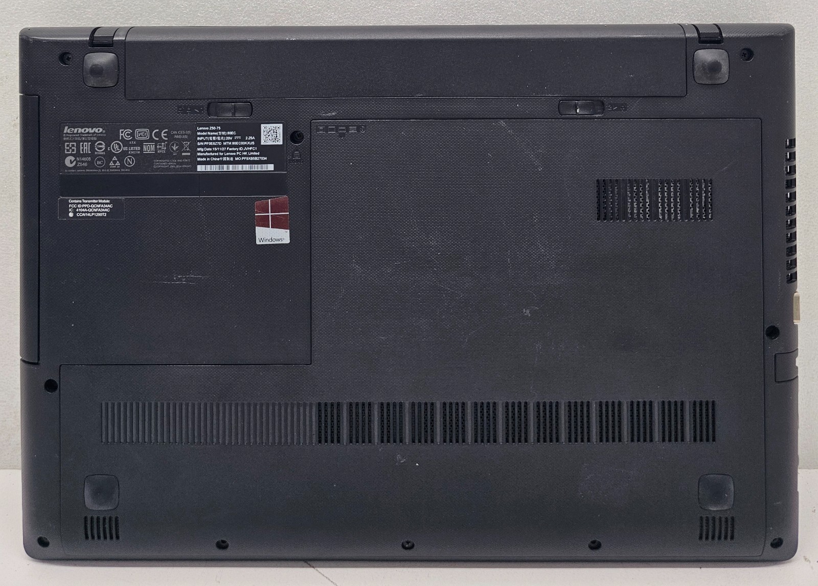 Lenovo Z50-75 15.6″ Laptop AMD A10-7300 8GB Ram NO HD/OS (FL)