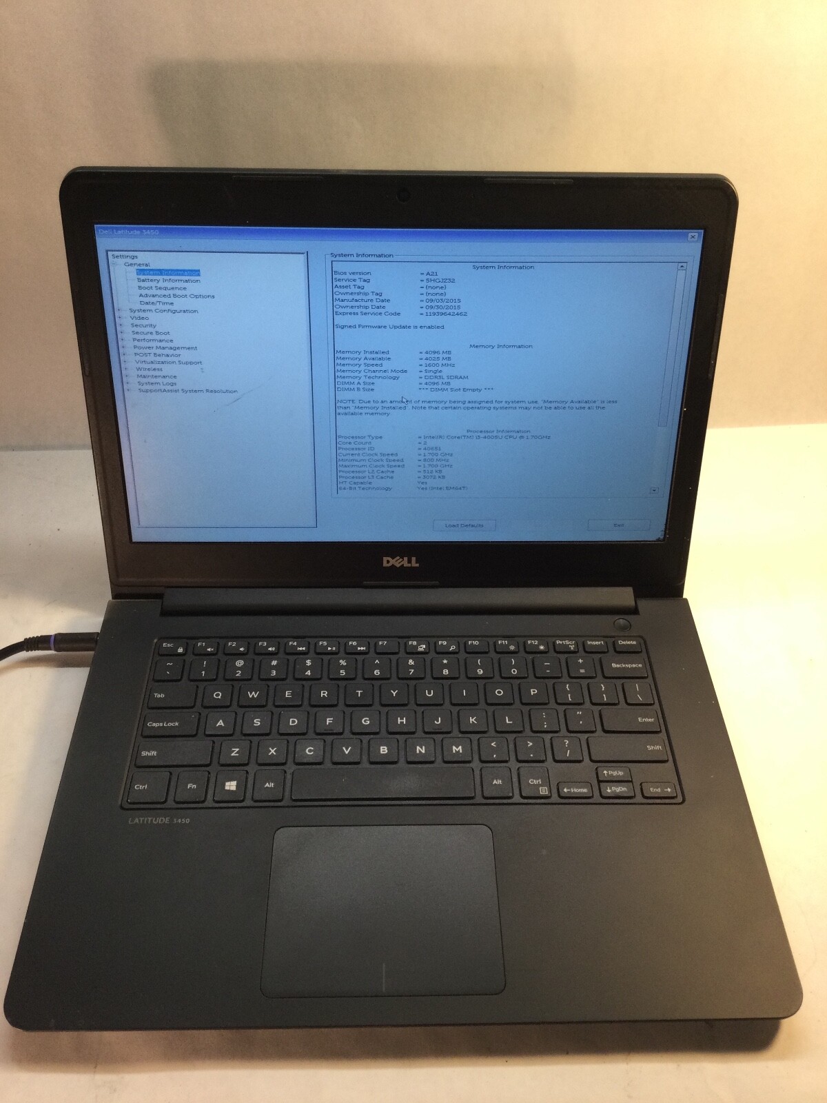 LOT OF 2- Dell Latitude 3450 14″ Laptop Intel Core i3 4th Gen. *Read* -MZ