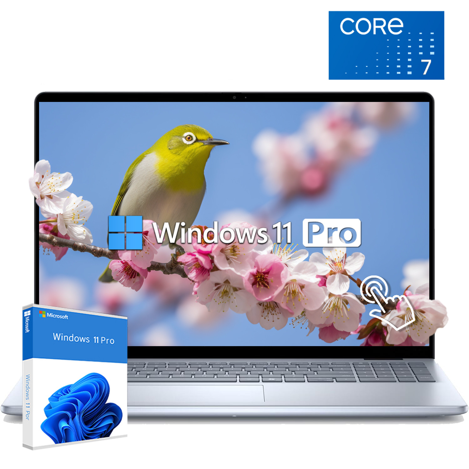 Dell Inspiron 16 5640 Touch Laptop,FHD+ WUXGA,Intel 7 150U, 32GB 2TB SSD W11Pro~