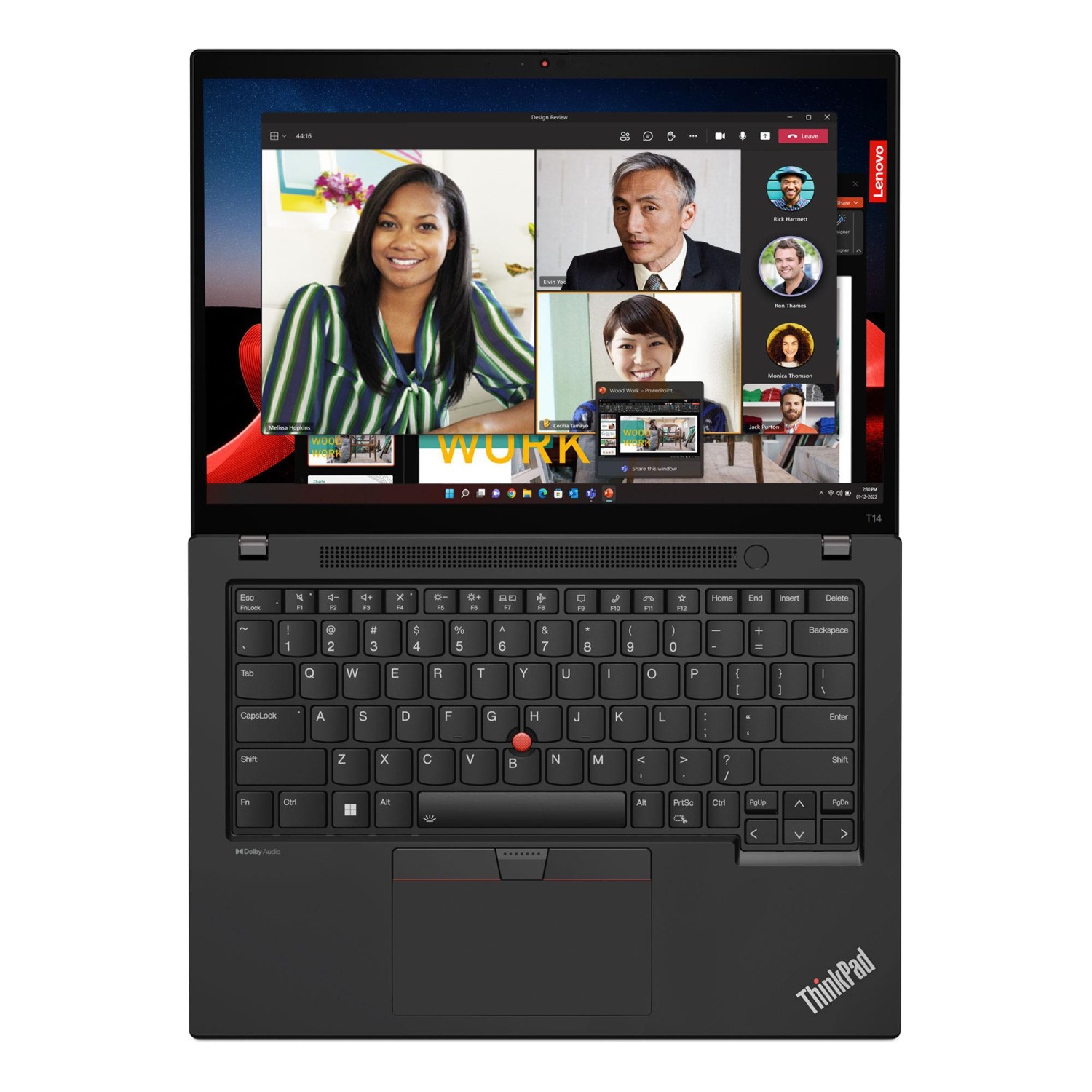 Lenovo ThinkPad T14 Gen 3 – 14″, AMD Ryzen 5 PRO 6650U -16GB RAM – 256GB SSD –