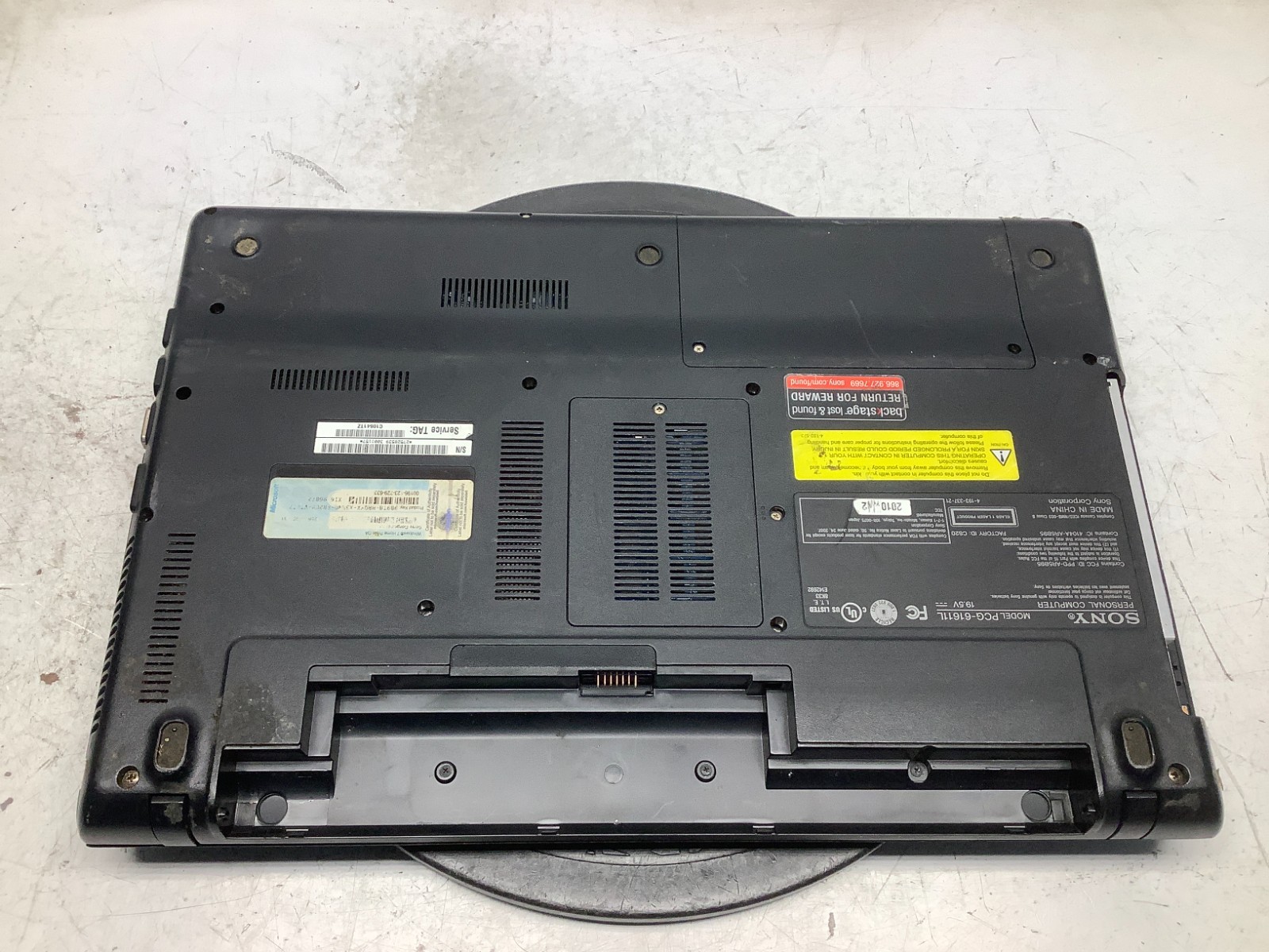 Sony Vaio VPCEE42FX AMD Athlon II Dual-Core 2.3GHz 4 GB NO HDD
