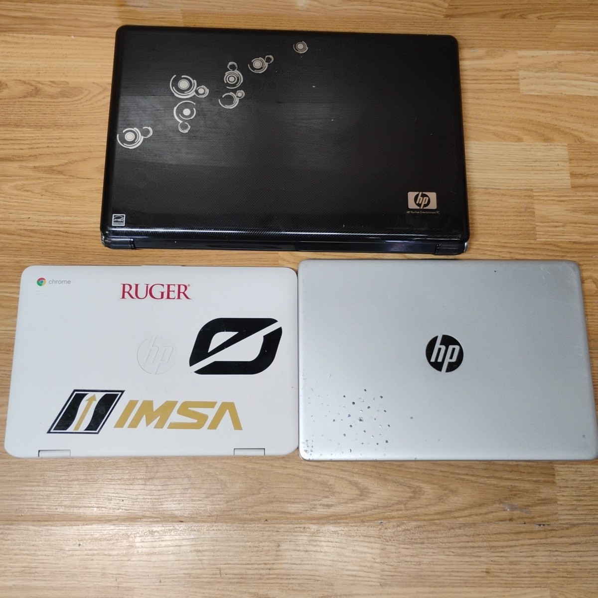 Lot Of 4 HP Laptops Mixed Models + Extras Untested Sold As-Is Parts/Repair Only