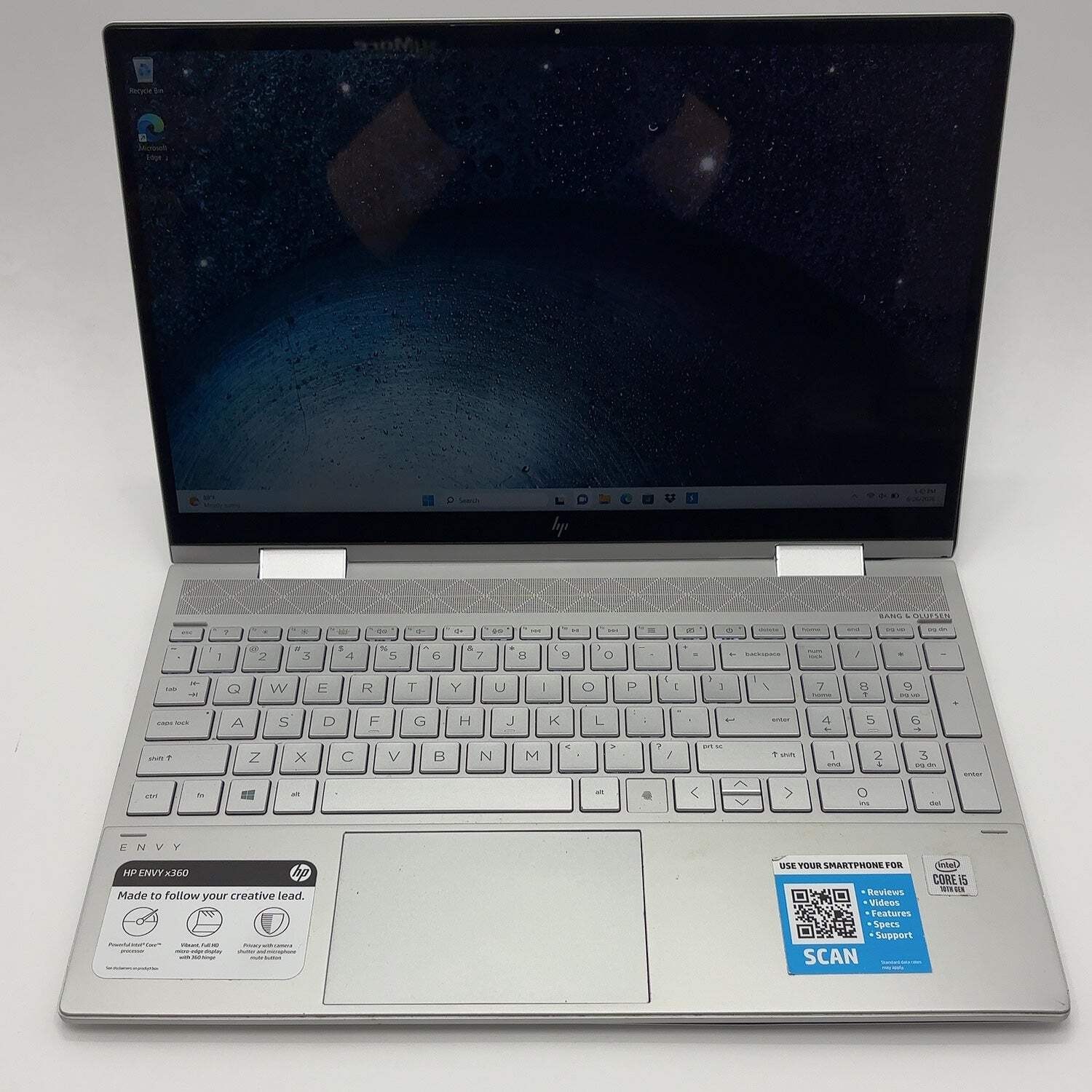 HP Envy x360 15M-ED0013DX 15.6″ i5-1035G1 1.0GHz 8GB RAM 256GB SSD