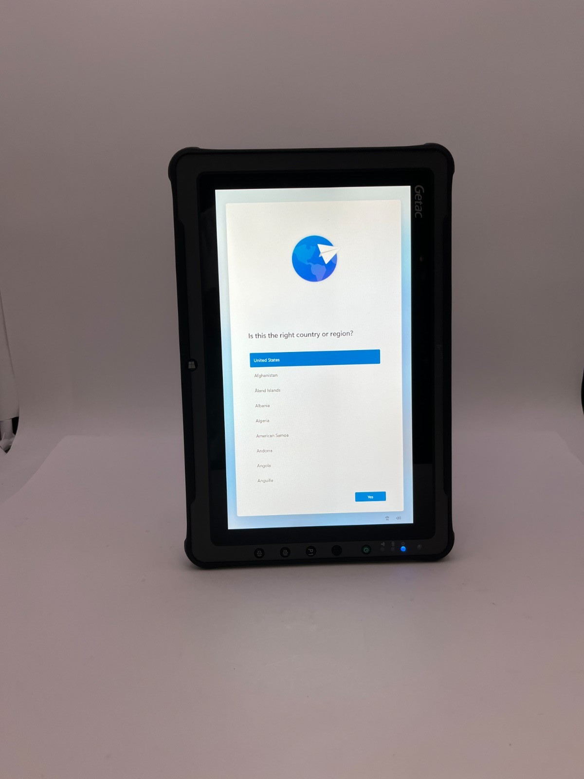 GETAC F110G4 i7-7600U@2.8GHZ 8GB RAM 128GB SSD WIN 11 PRO Tablet