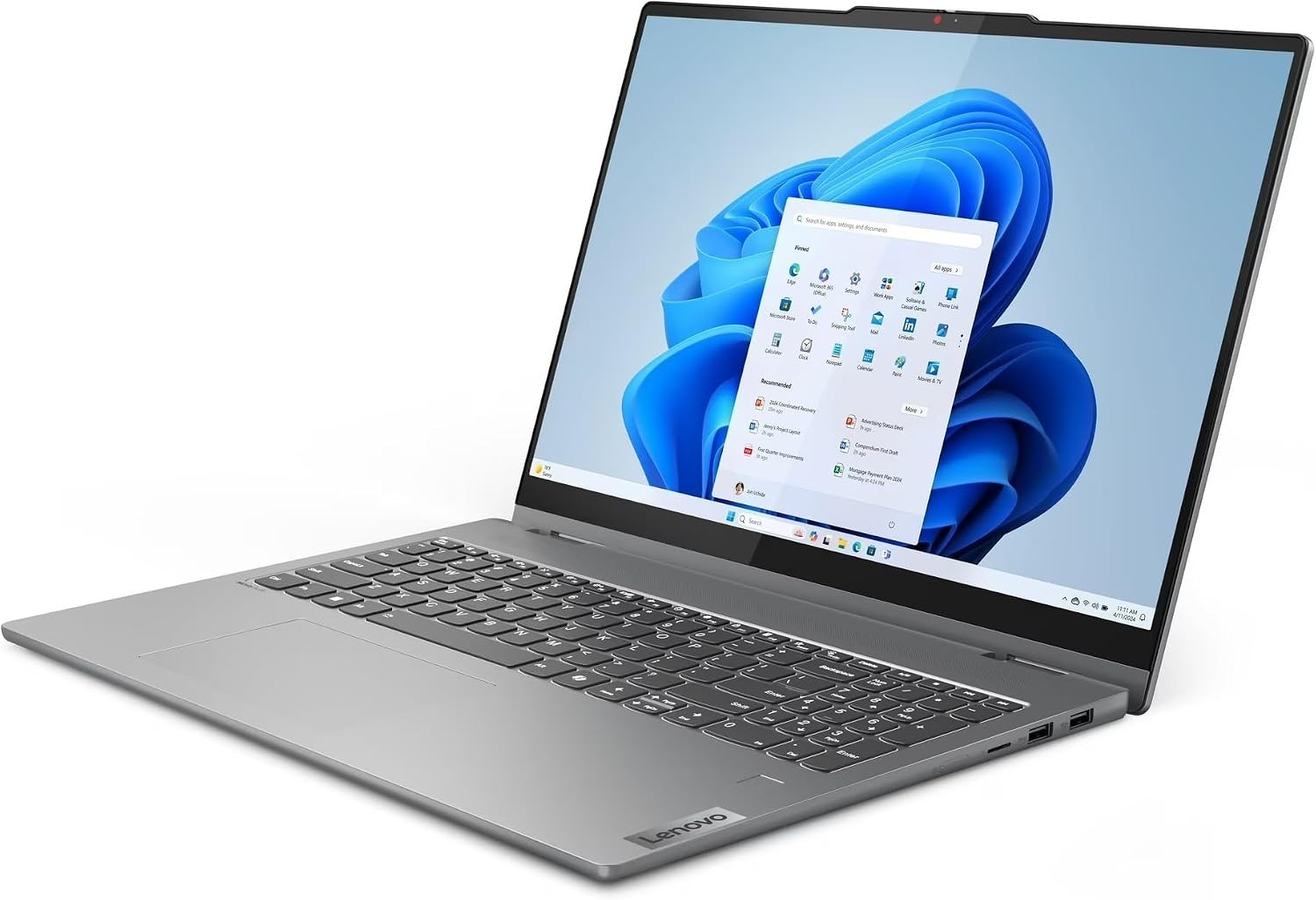 Lenovo IdeaPad 5 16″ Touchscreen 2-in-1 Laptop AMD Ryzen 7 8845HS 16GB 2TB SSD