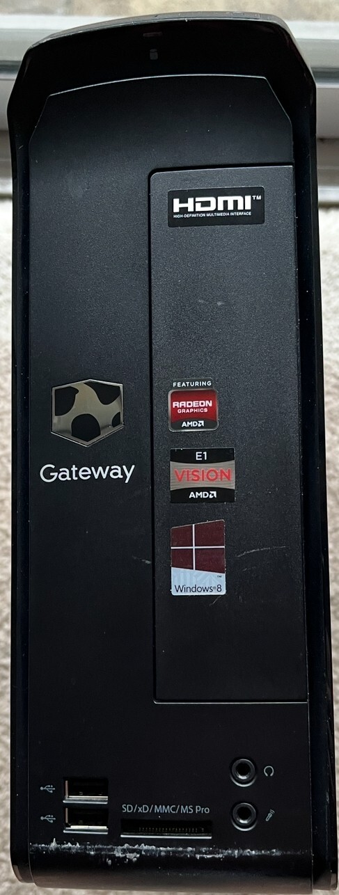 Gateway SX2110G-UW318 … CLEAN INSTALL WINDOWS 10 Desktop PC