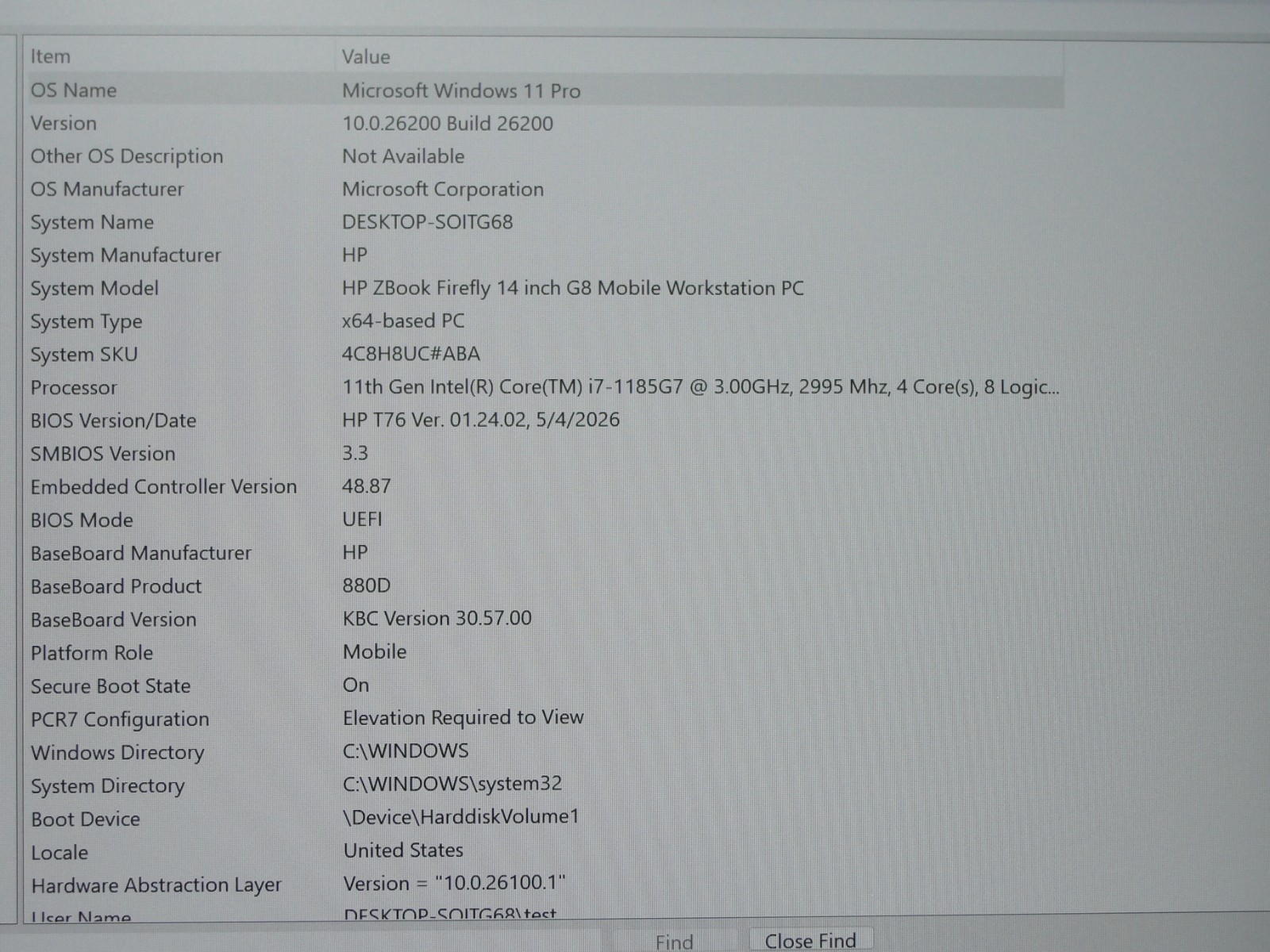 HP ZBook Firefly G8 14″ FHD i7-1185G7 3GHz 16GB 256GB SSD Windows 11 Home+PA