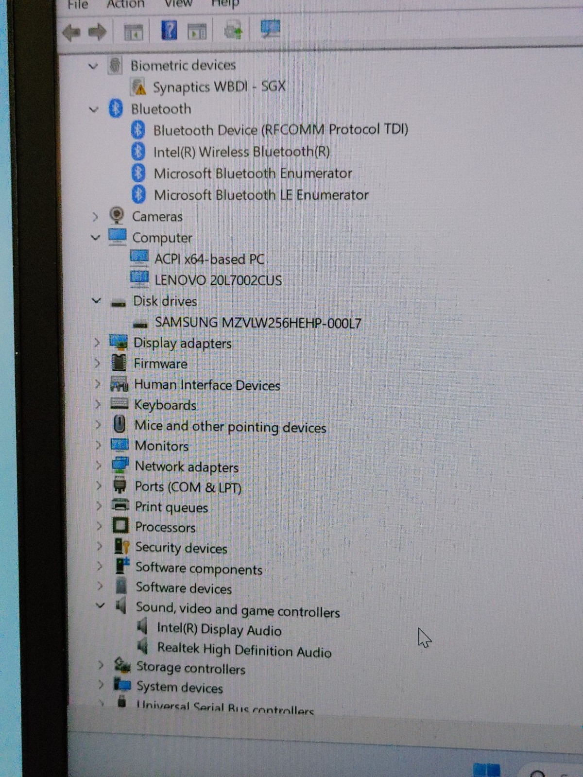 Lenovo T490S THINKPAD 14IN 00QNSJJ i5-8365U 1..6 16GB RAM 256GB SSD