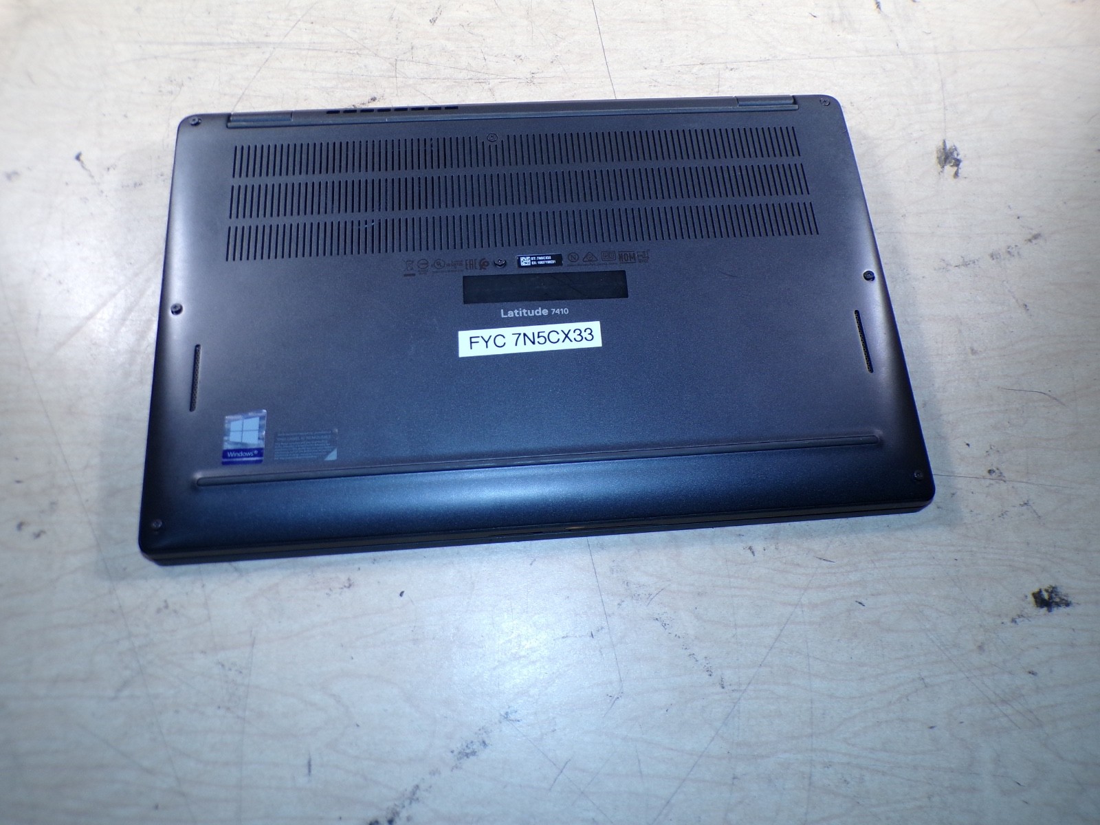 DELL LATITUDE 7410 INNTEL CORE i5-10310U 1.70GHZ 16GB RAM **NO HD/ NO CADDIE