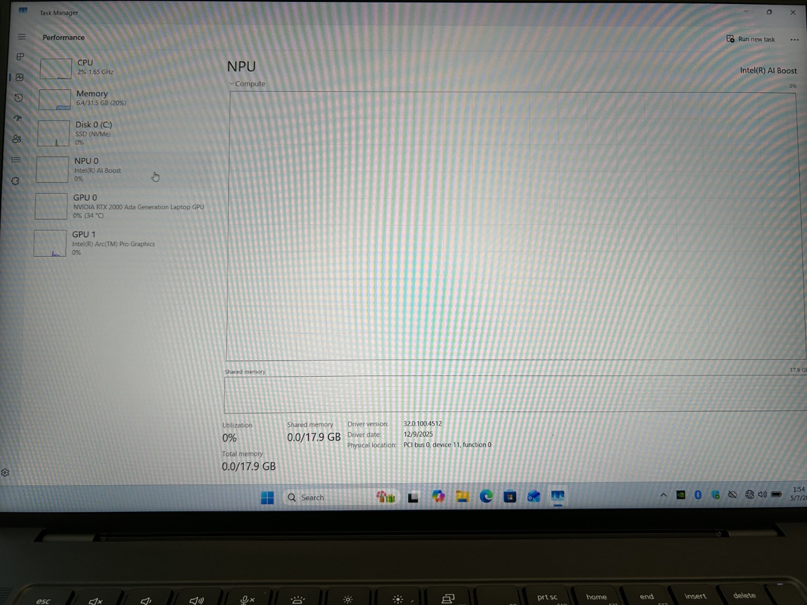 LAPTOP Dell Precision 5690 FHD+ IPS 16″ Ultra 7 165H 1 TB NVMe 32GB RAM Win 11