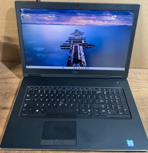DELL PRECISION 7730 I5-8300H @ 2.30GHz 16GB RAM 512GB SSD WIN11P 17” LAPTOP.