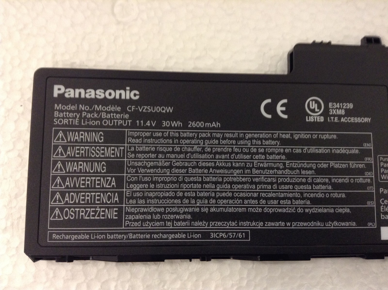 Panasonic Toughbook CF-20 MK1 Tablet 10.1″ M5-6Y57 1.10GHz 8GB 128GB SSD 4K HRS